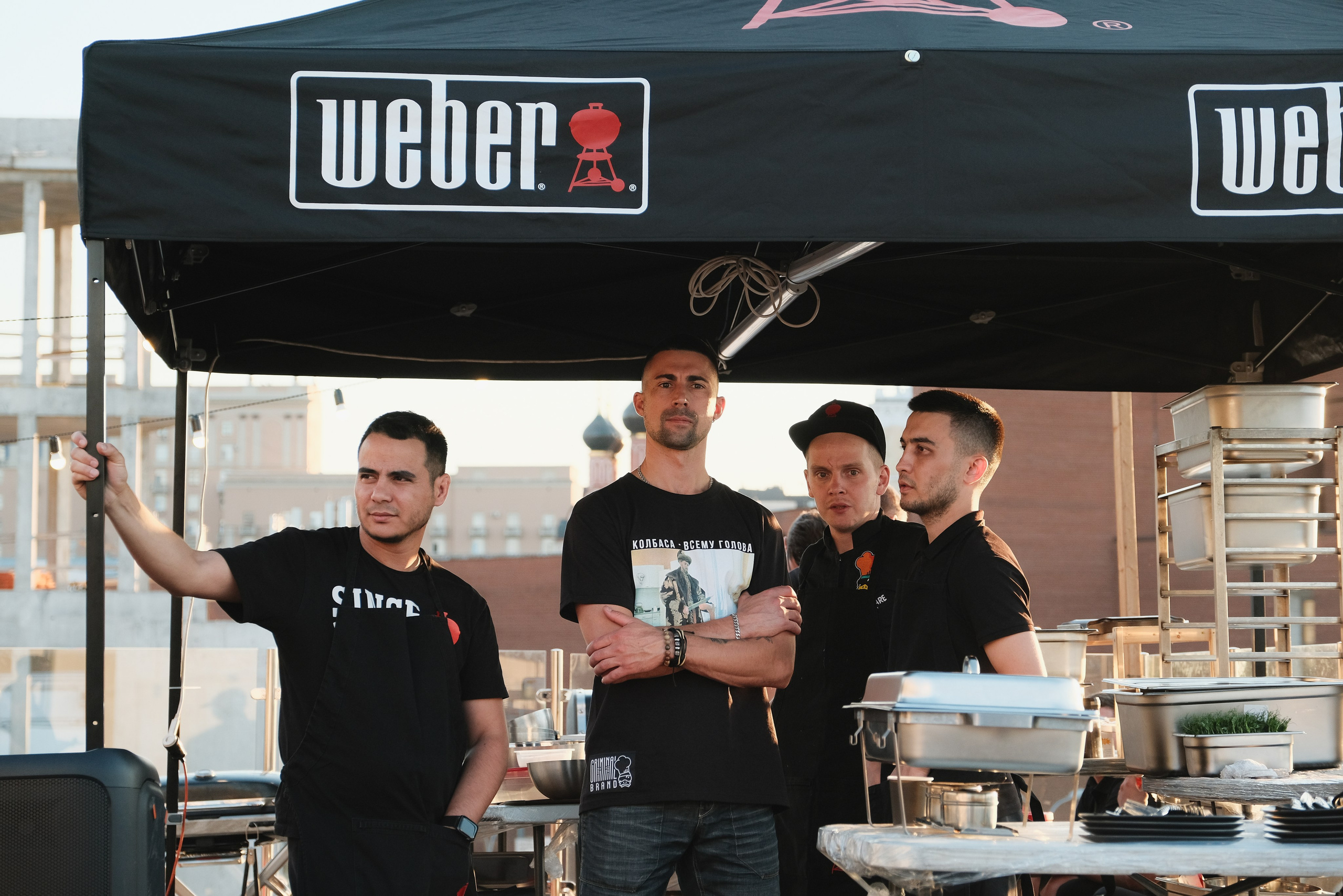 Повара на корпоративе.