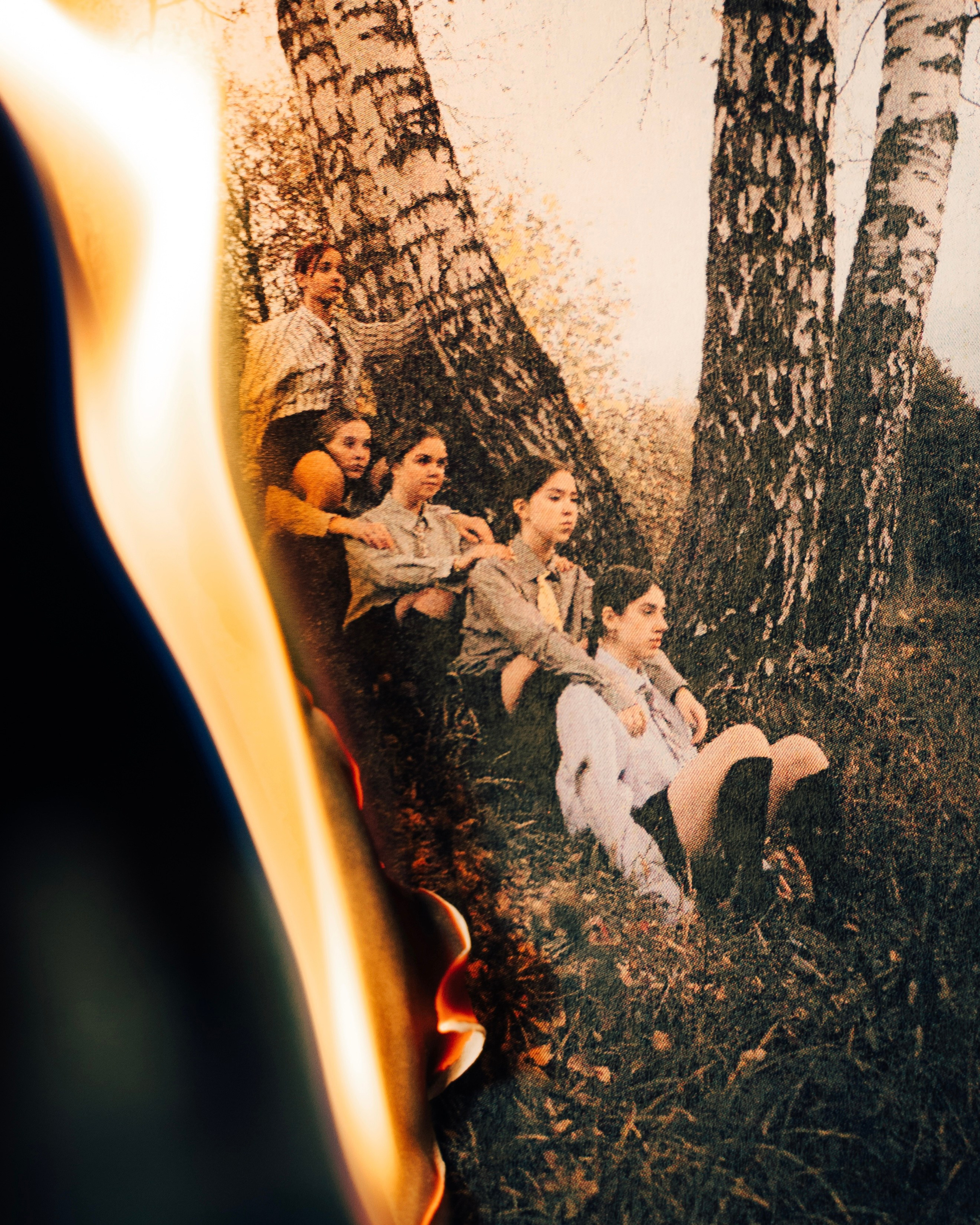 Групповая фотосессия Москва поле