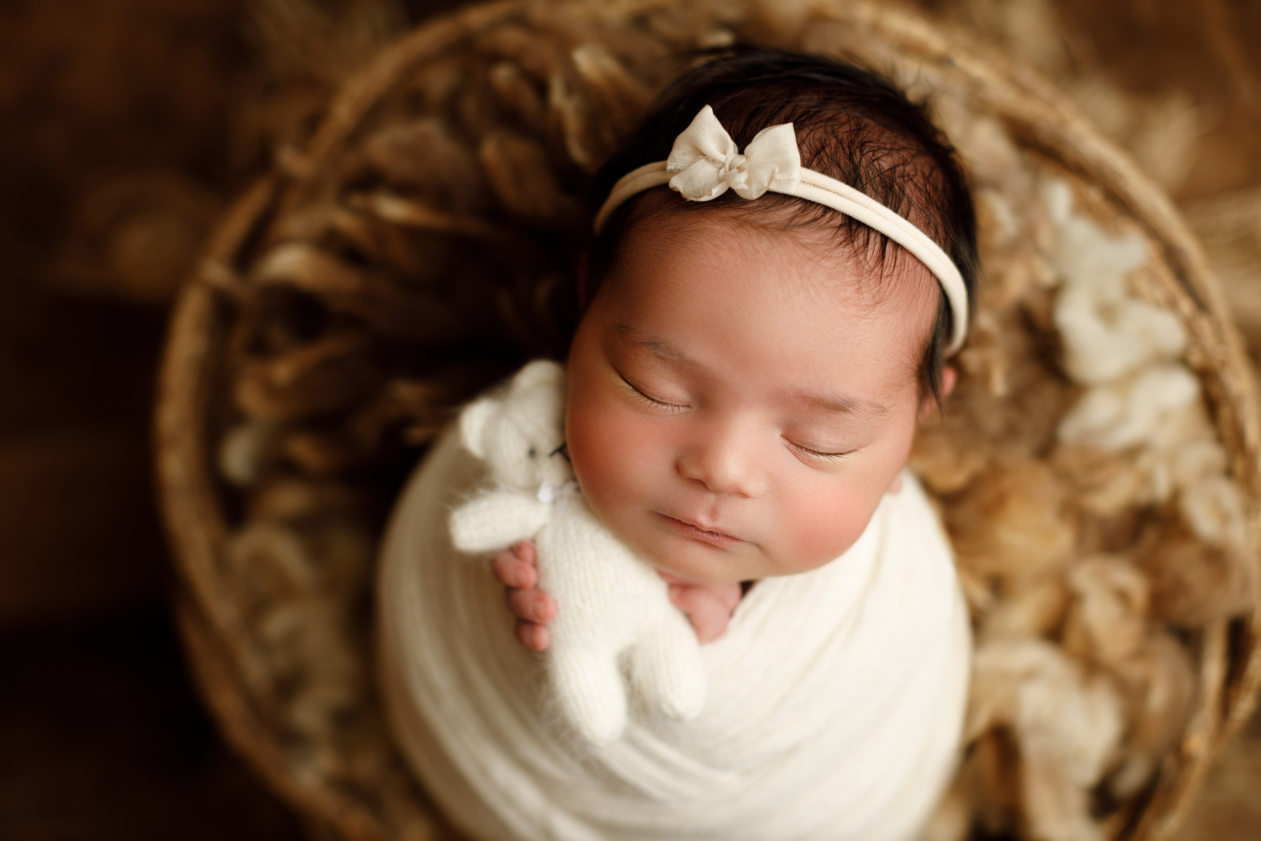 Новорожденные. Алена. Профессиональная детская и семейная фотостудия в Краснодаре