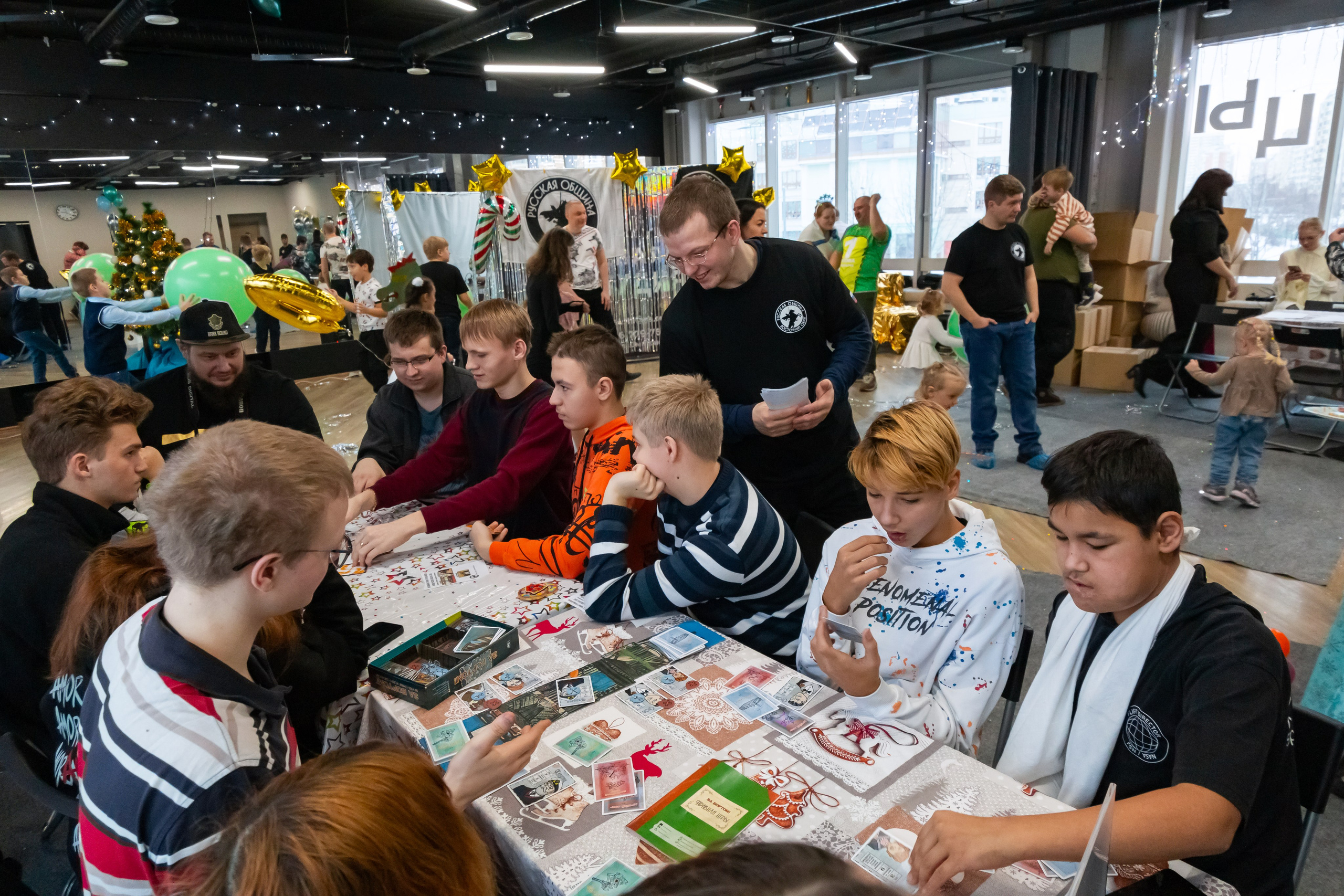 Новогодний праздник Русская Община ВАО. Фотограф Илья Варакин
