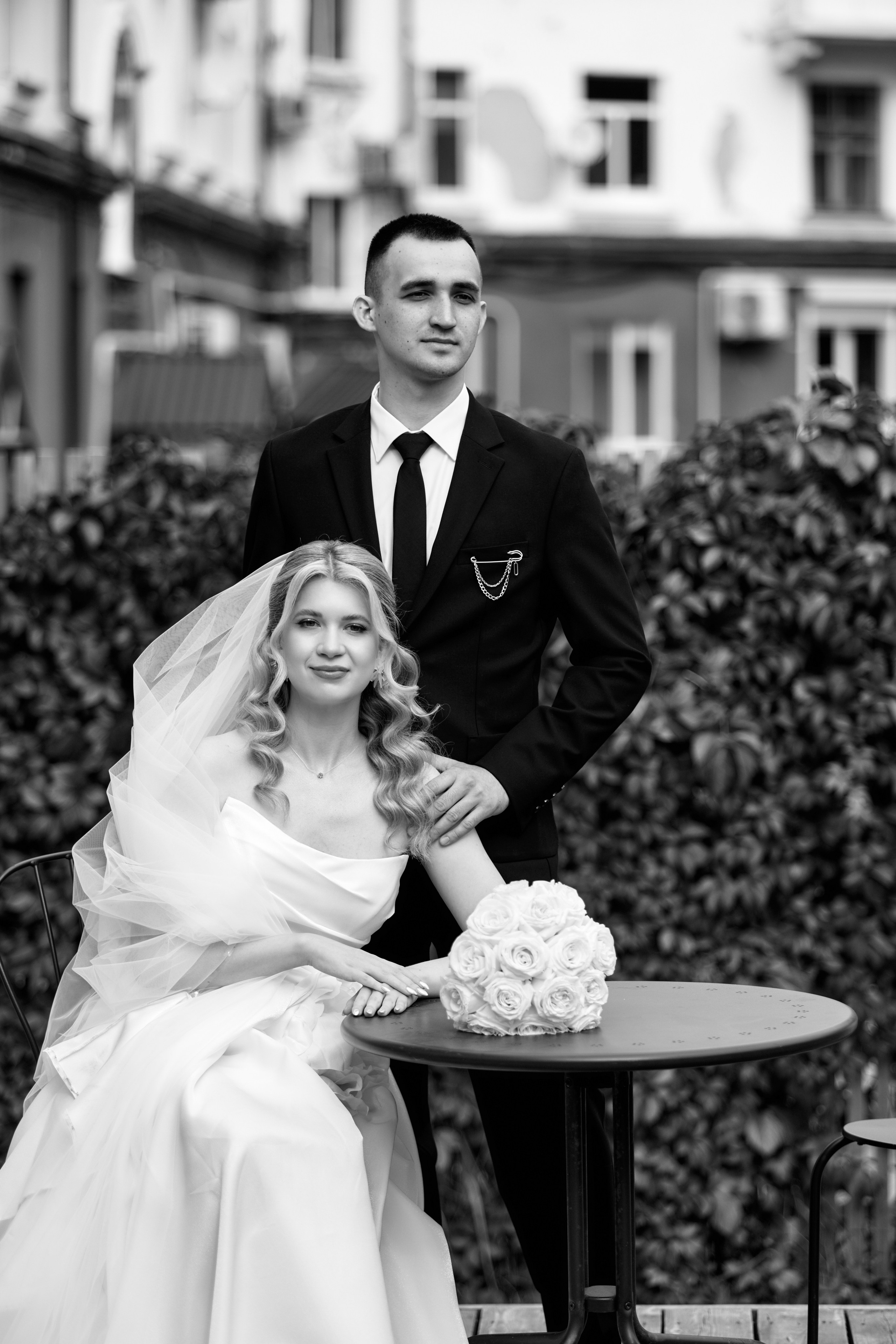 Молодожены в кофейне Coffee Lab. Фотограф Елена Орешина