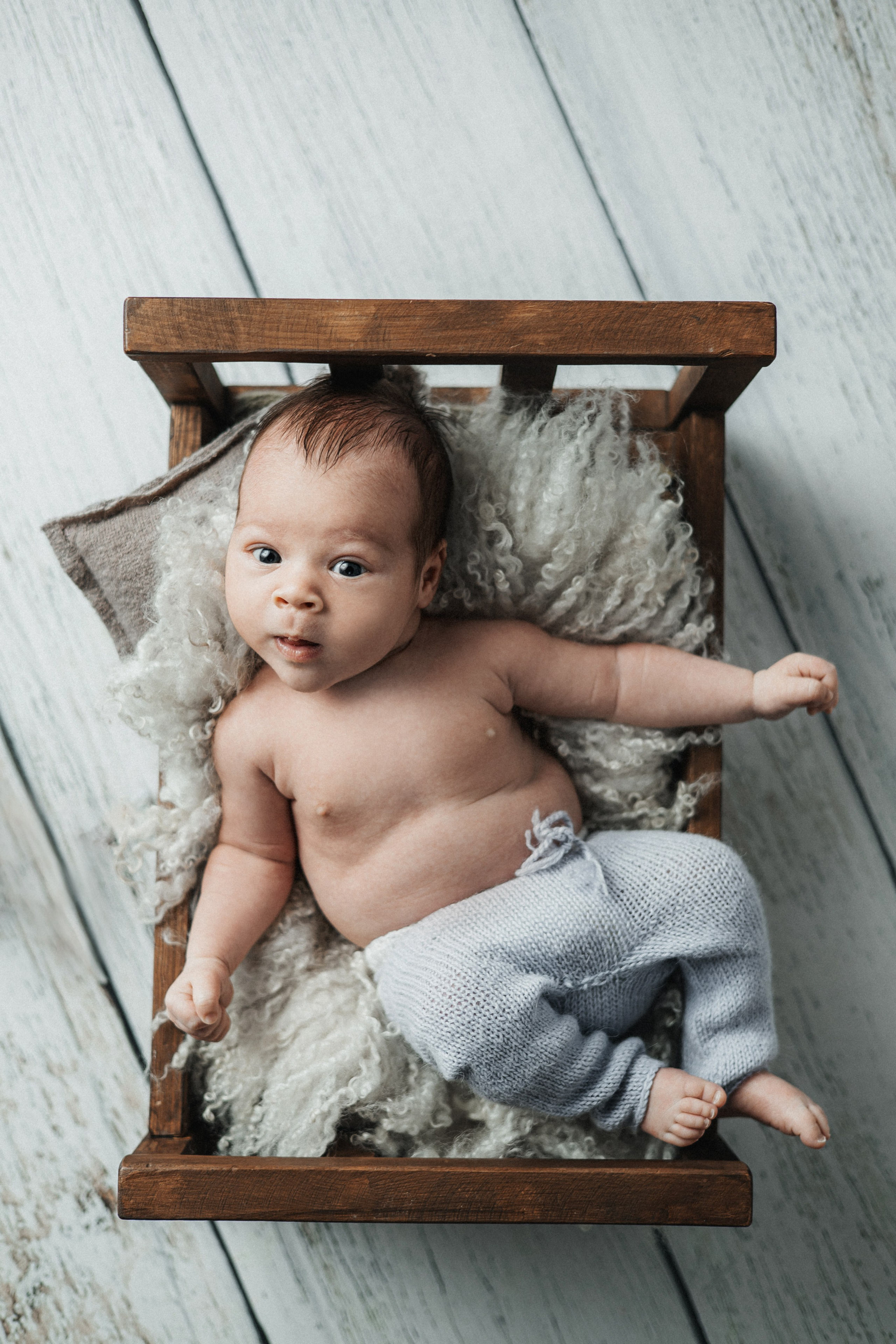 Мирон, пакет «Комфорт», 1 месяц. Фотограф новорождённых Екатерина Боброва. Ульяновск