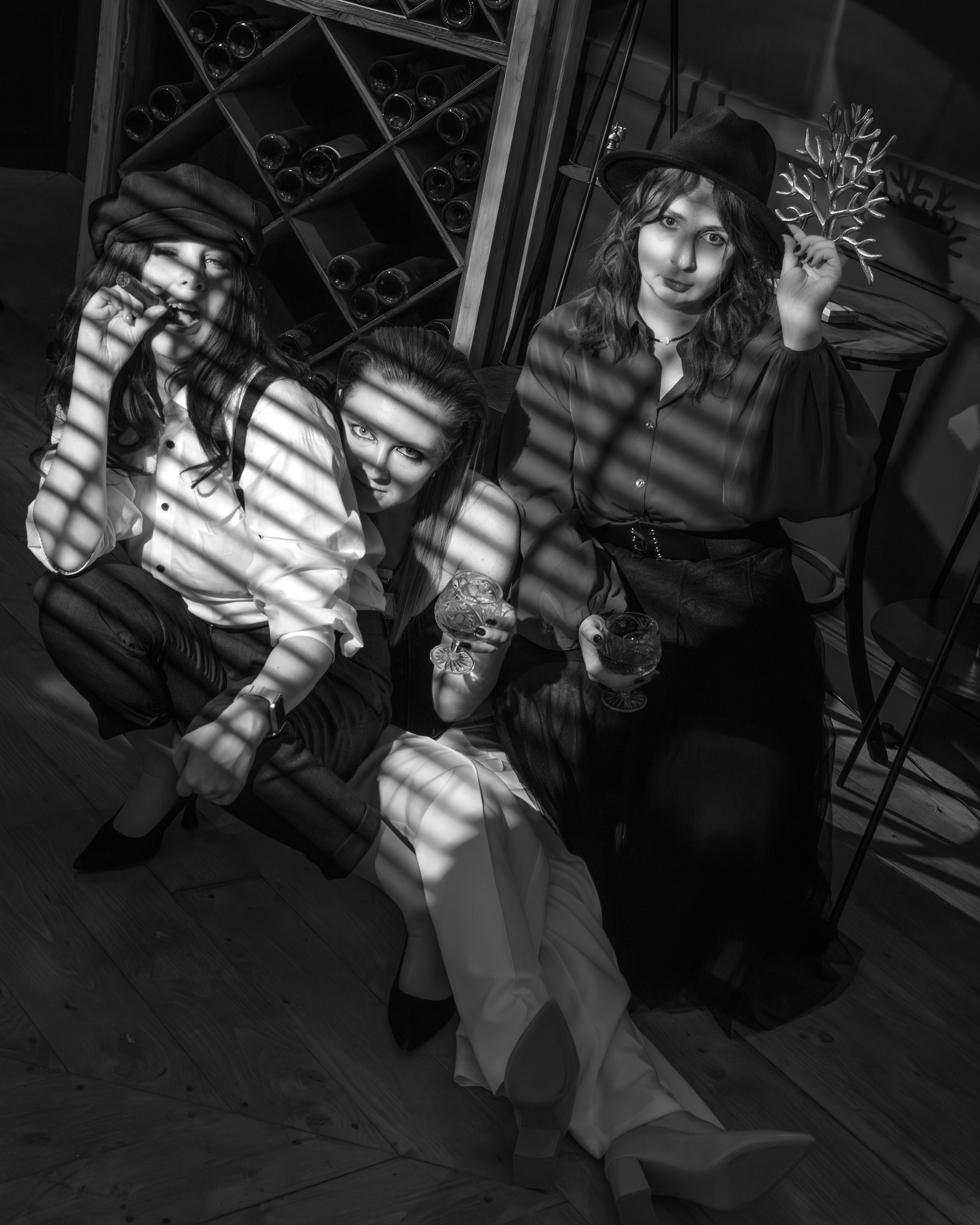 Трио. Нуар. Фотограф Надежда Савосина