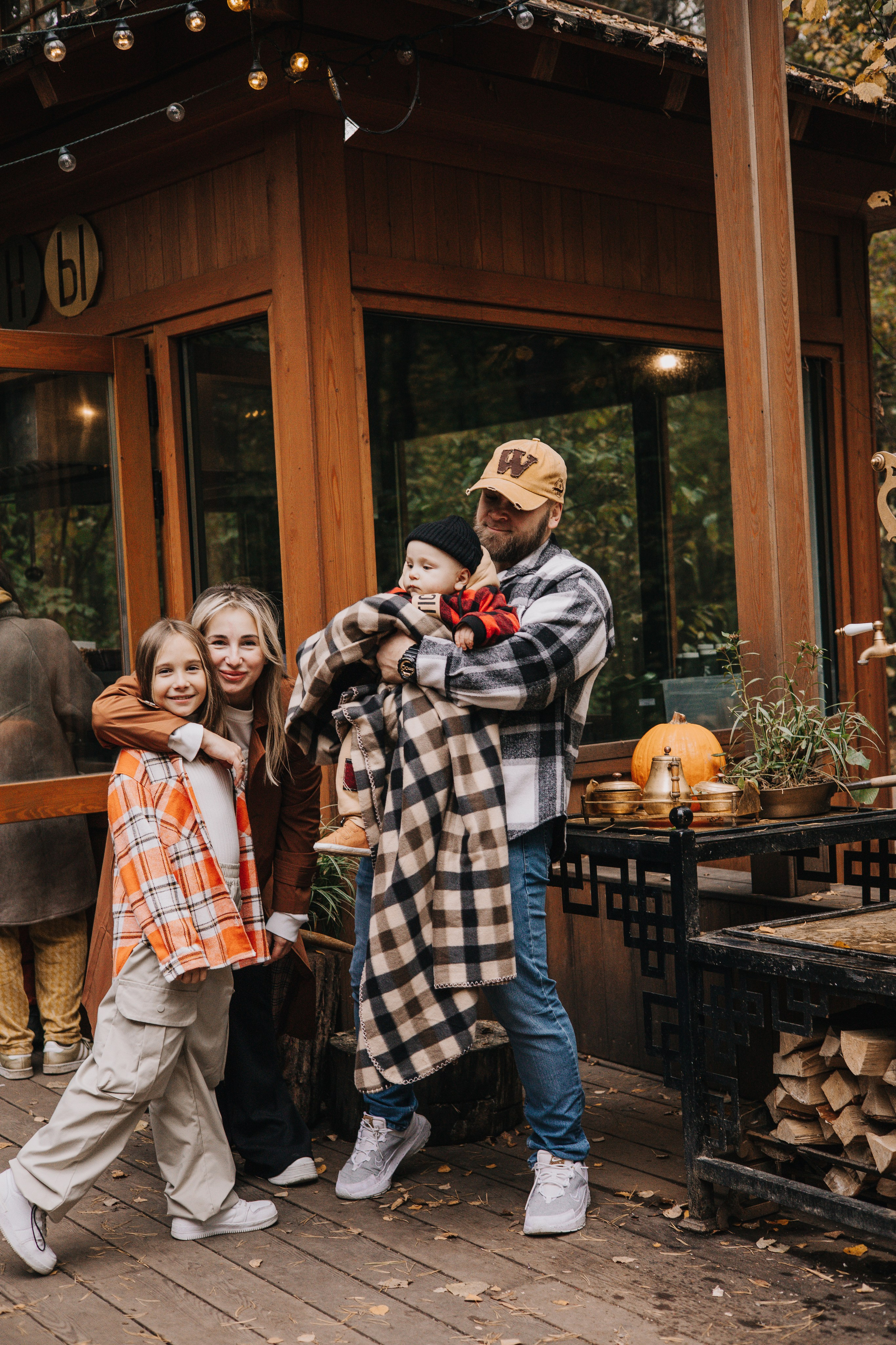 Семейные фотоистории на природе