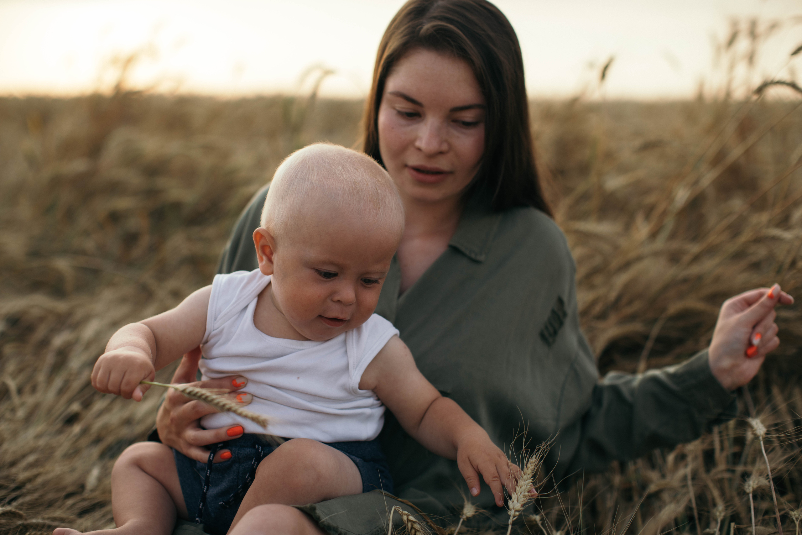 Поля пшеничные. Женский и семейный фотограф в Москве Вера Титова