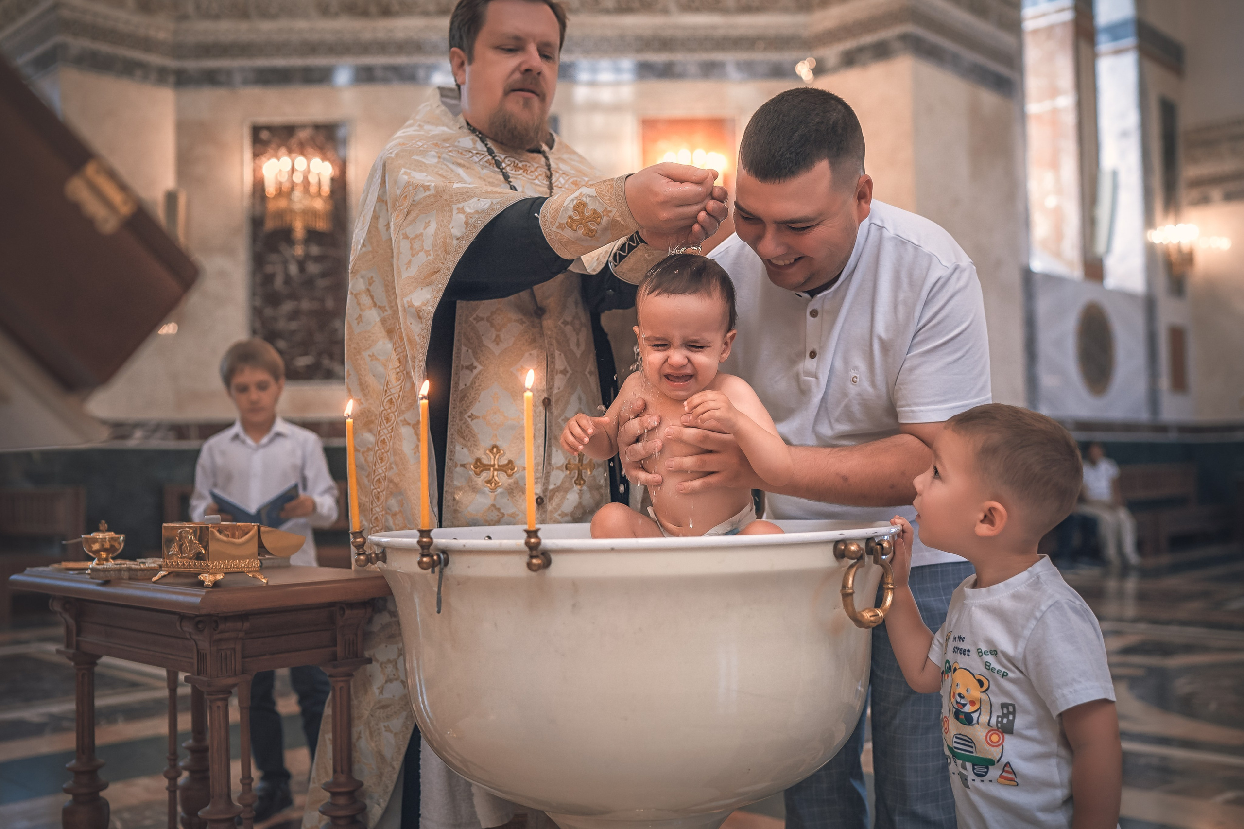 Крещение Вадима. Фотограф на крещение и венчание Ирина Доценко