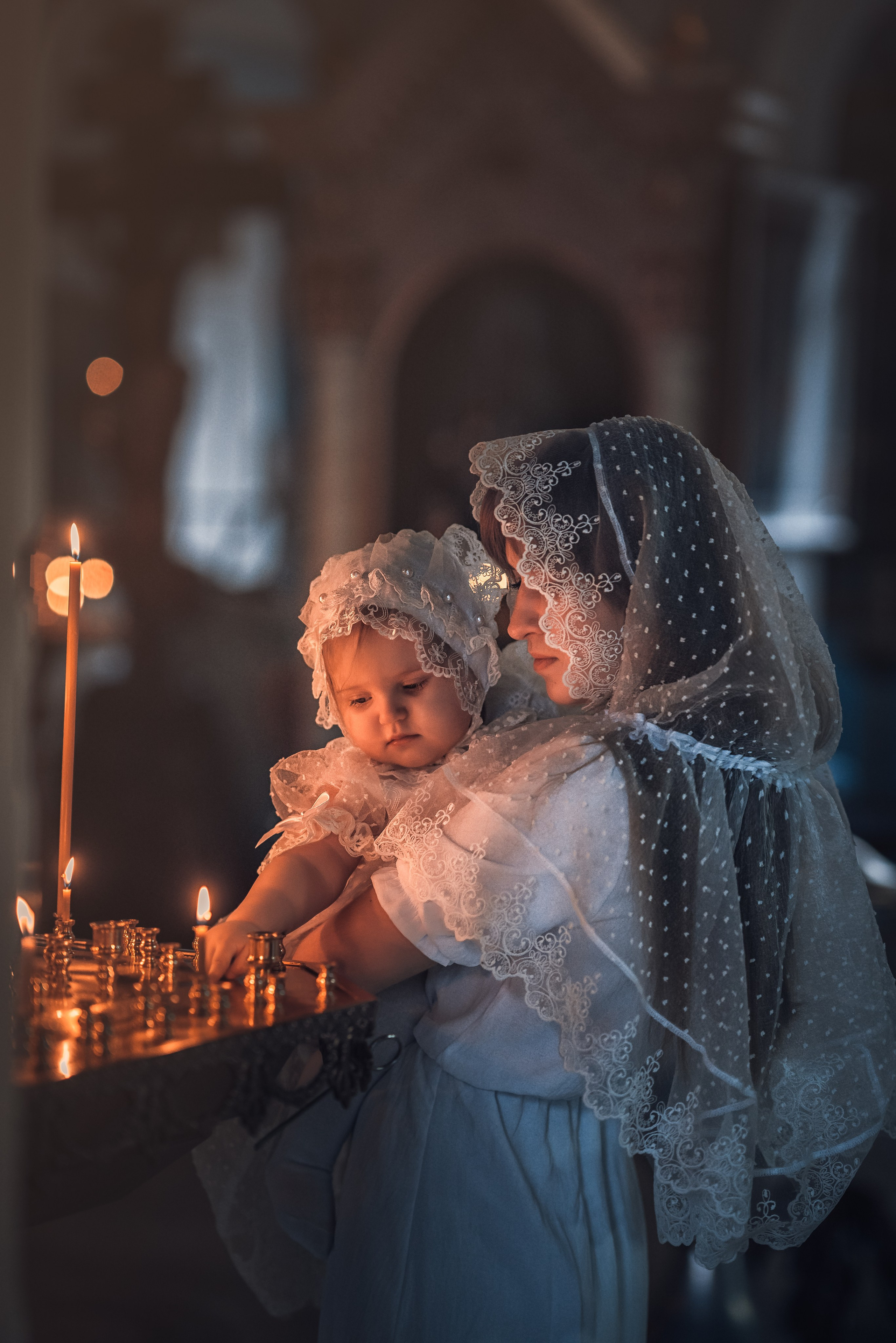 Крещение Кристины. Фотограф на крещение и венчание Ирина Доценко