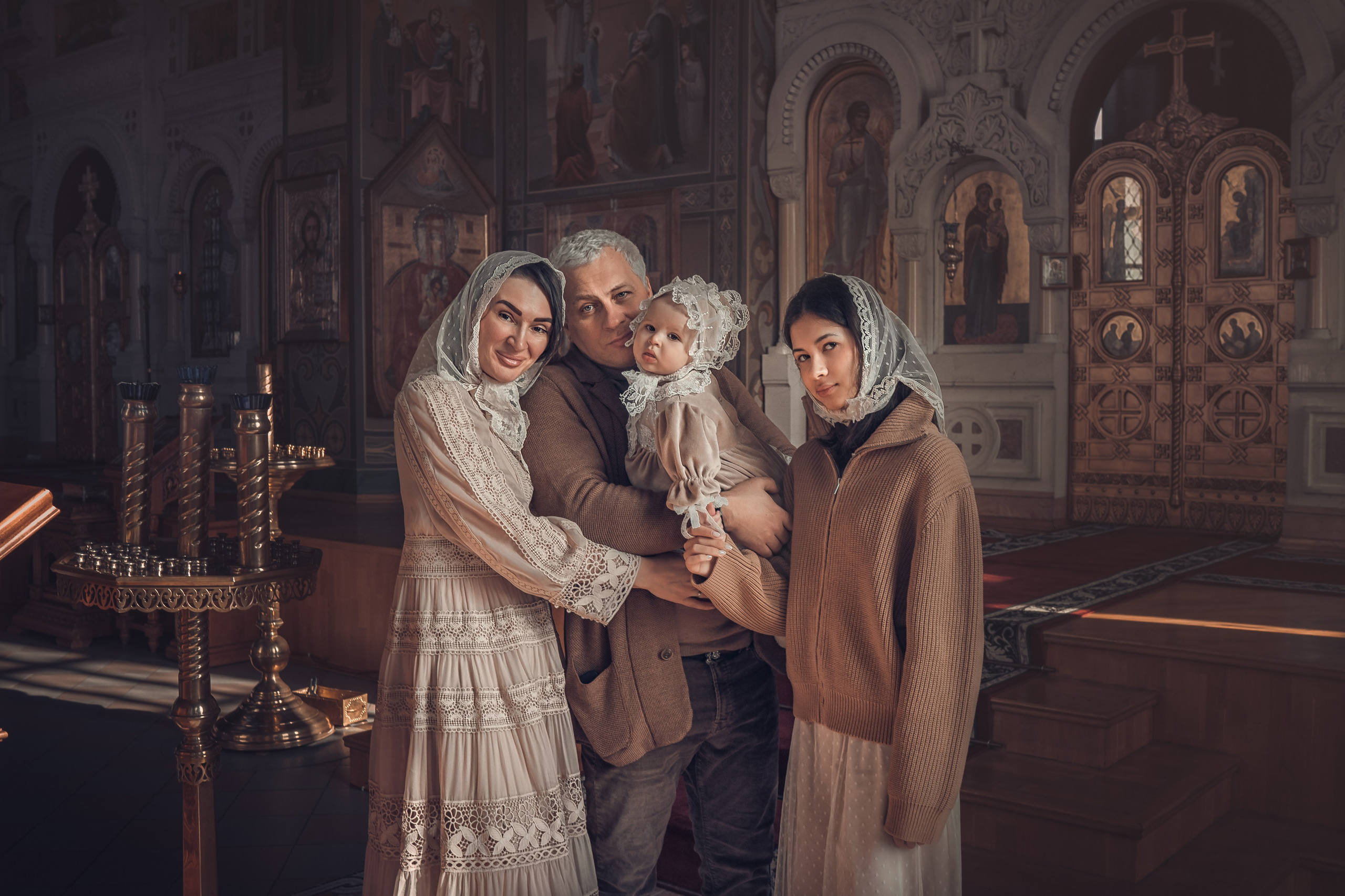 Крещение Марты. Фотограф на крещение и венчание Ирина Доценко