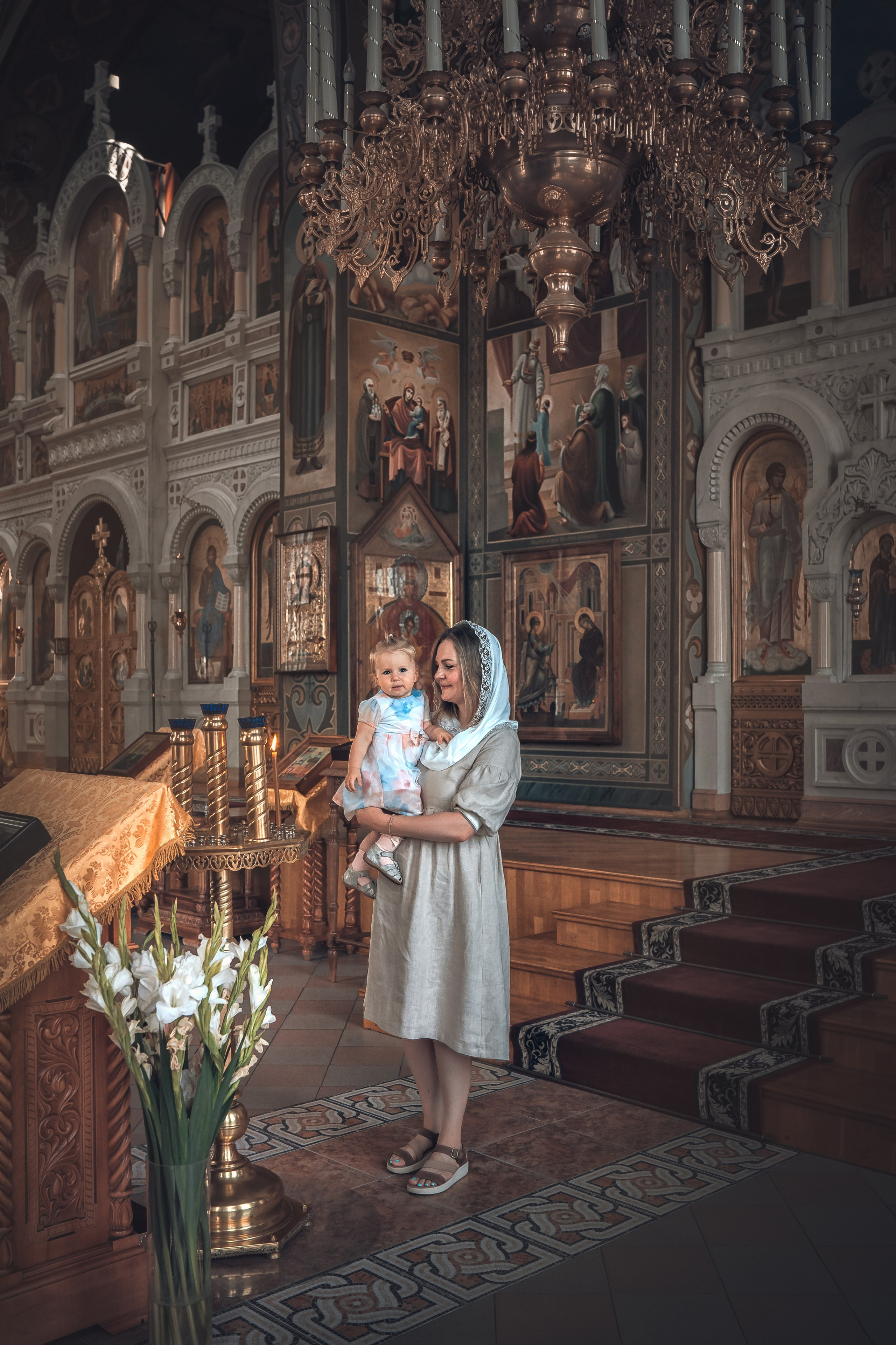 Крещение Валентины, Храм Преполовения Пятидесятницы, Ростов-на-Дону. Фотограф на крещение и венчание Ирина Доценко