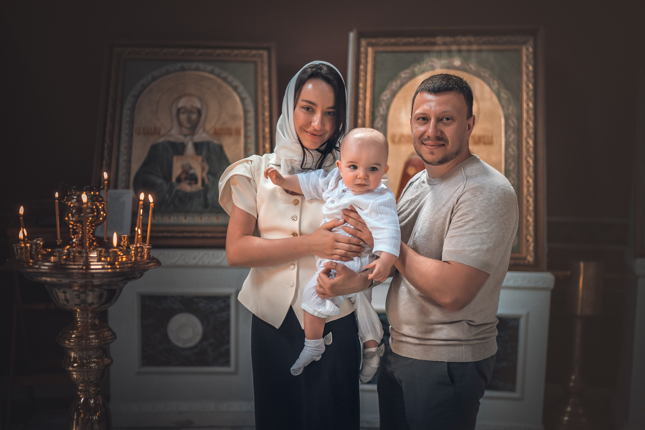 Крещение Луки. Фотограф на крещение и венчание Ирина Доценко
