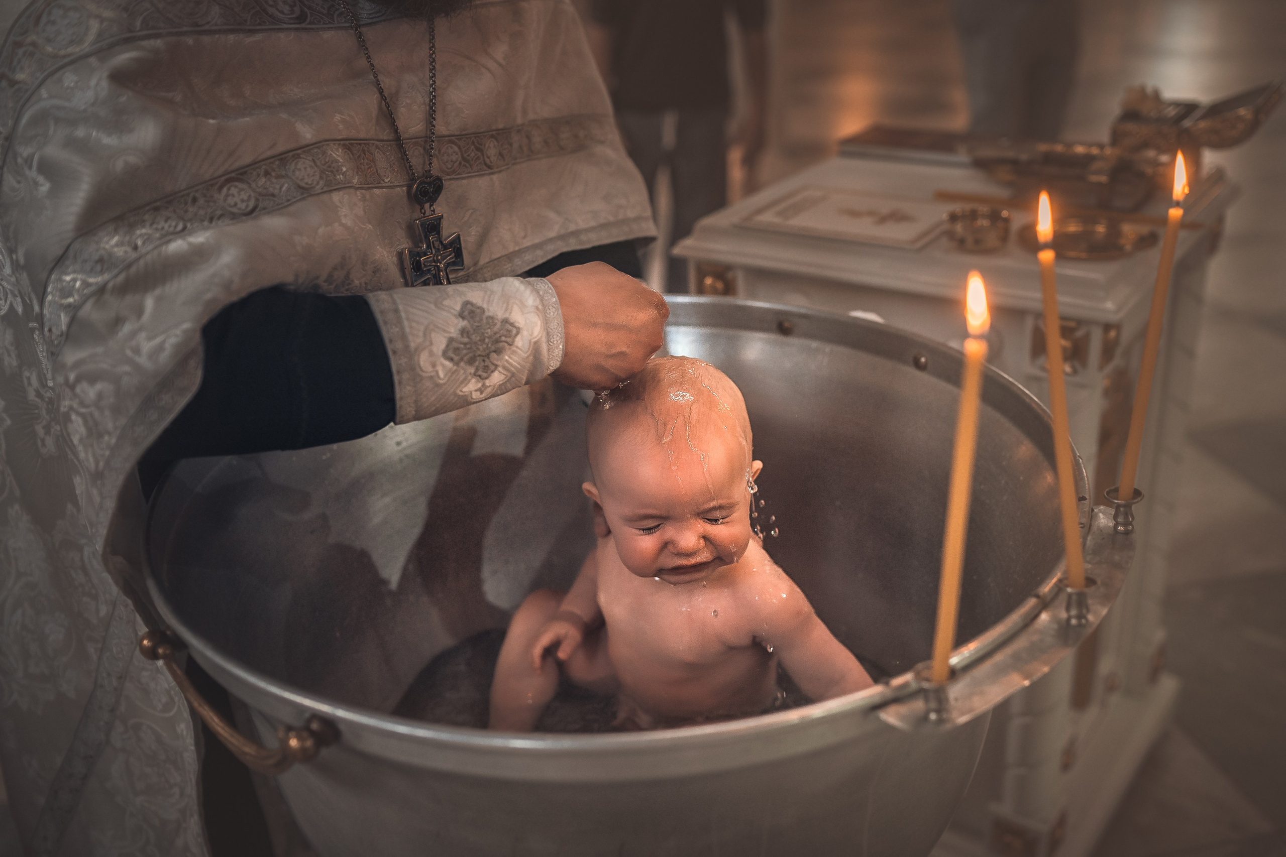 Крещение Луки. Фотограф на крещение и венчание Ирина Доценко