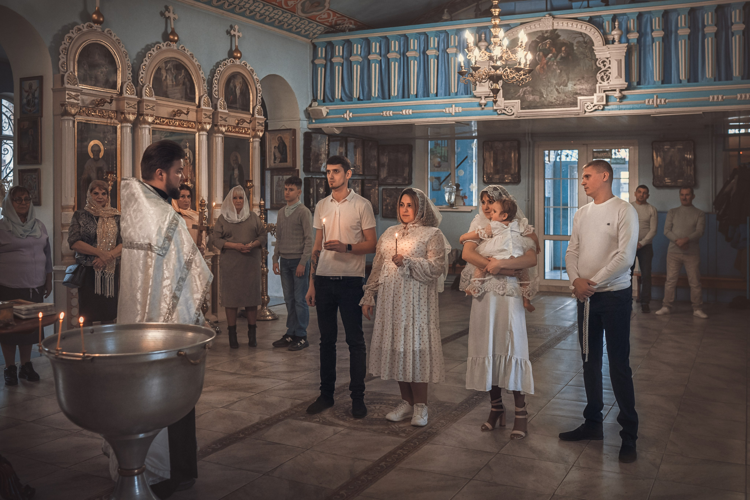 Крещение Кристины. Фотограф на крещение и венчание Ирина Доценко
