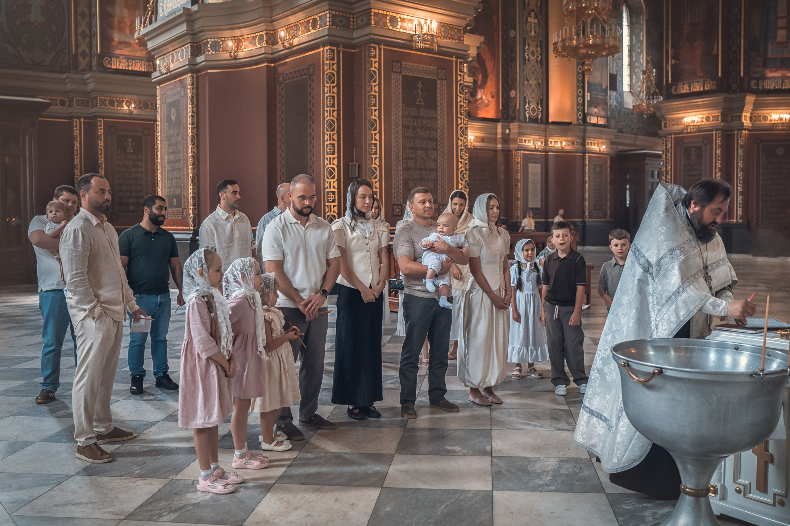 Крещение Луки. Фотограф на крещение и венчание Ирина Доценко