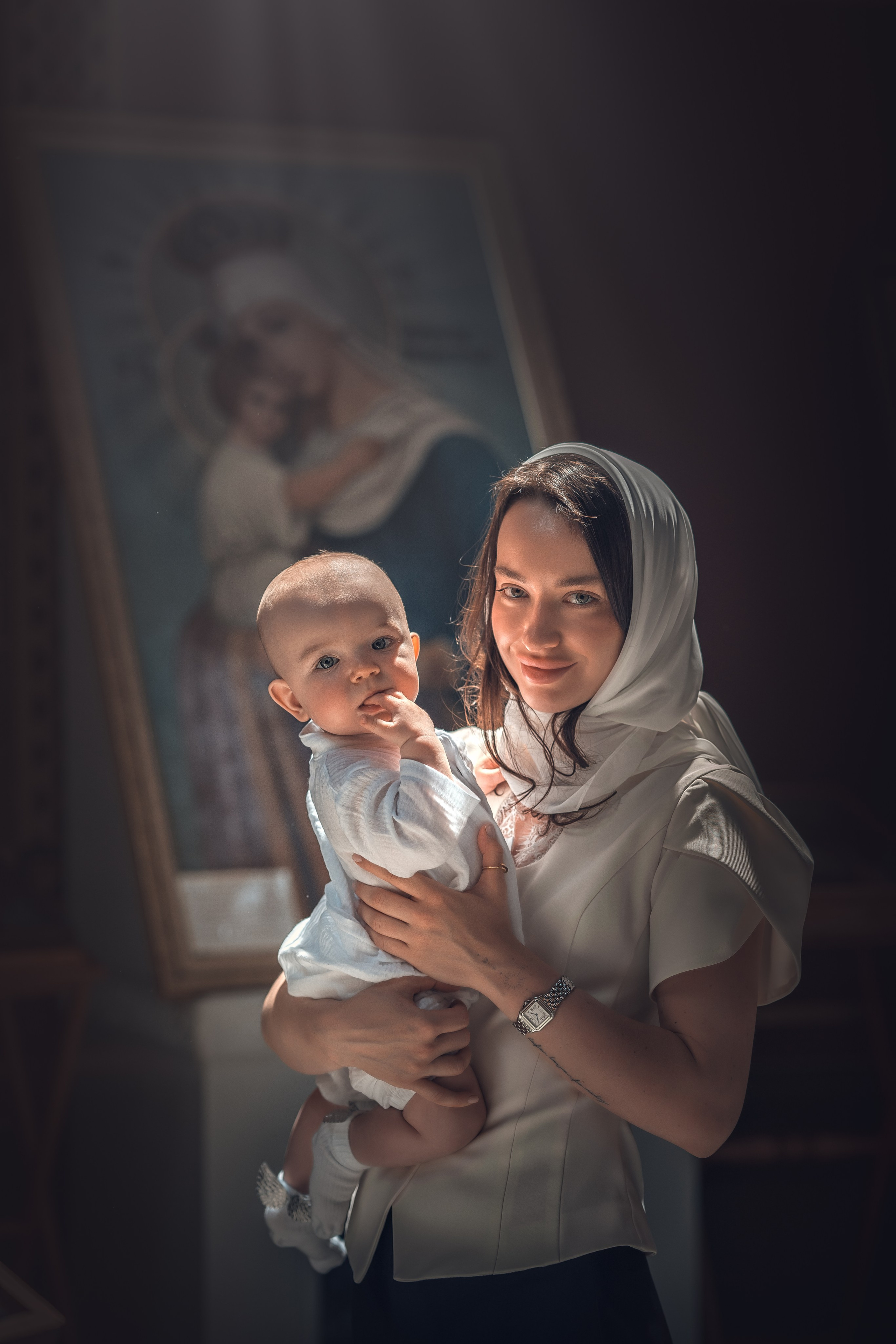 Крещение Луки. Фотограф на крещение и венчание Ирина Доценко