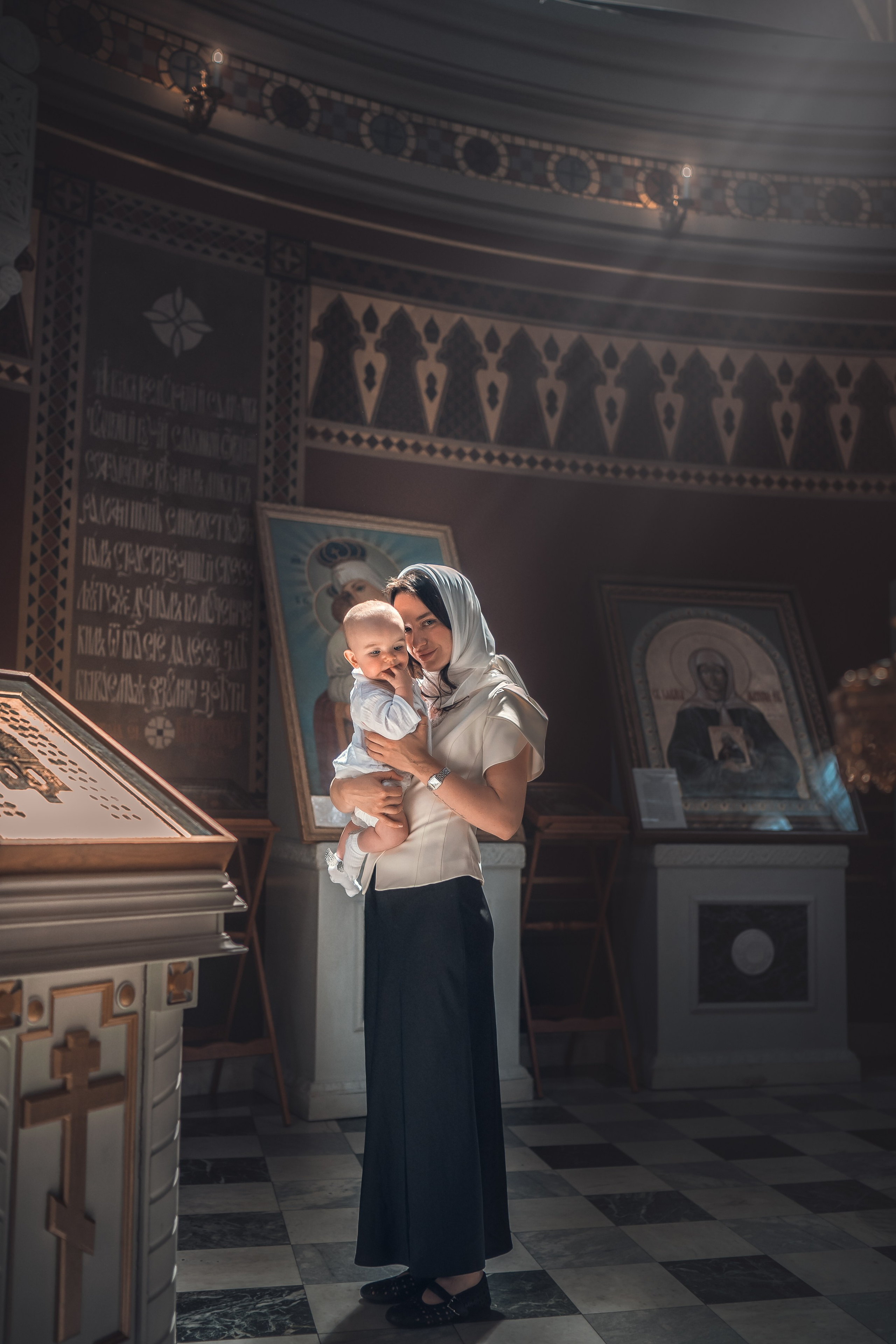 Крещение Луки. Фотограф на крещение и венчание Ирина Доценко