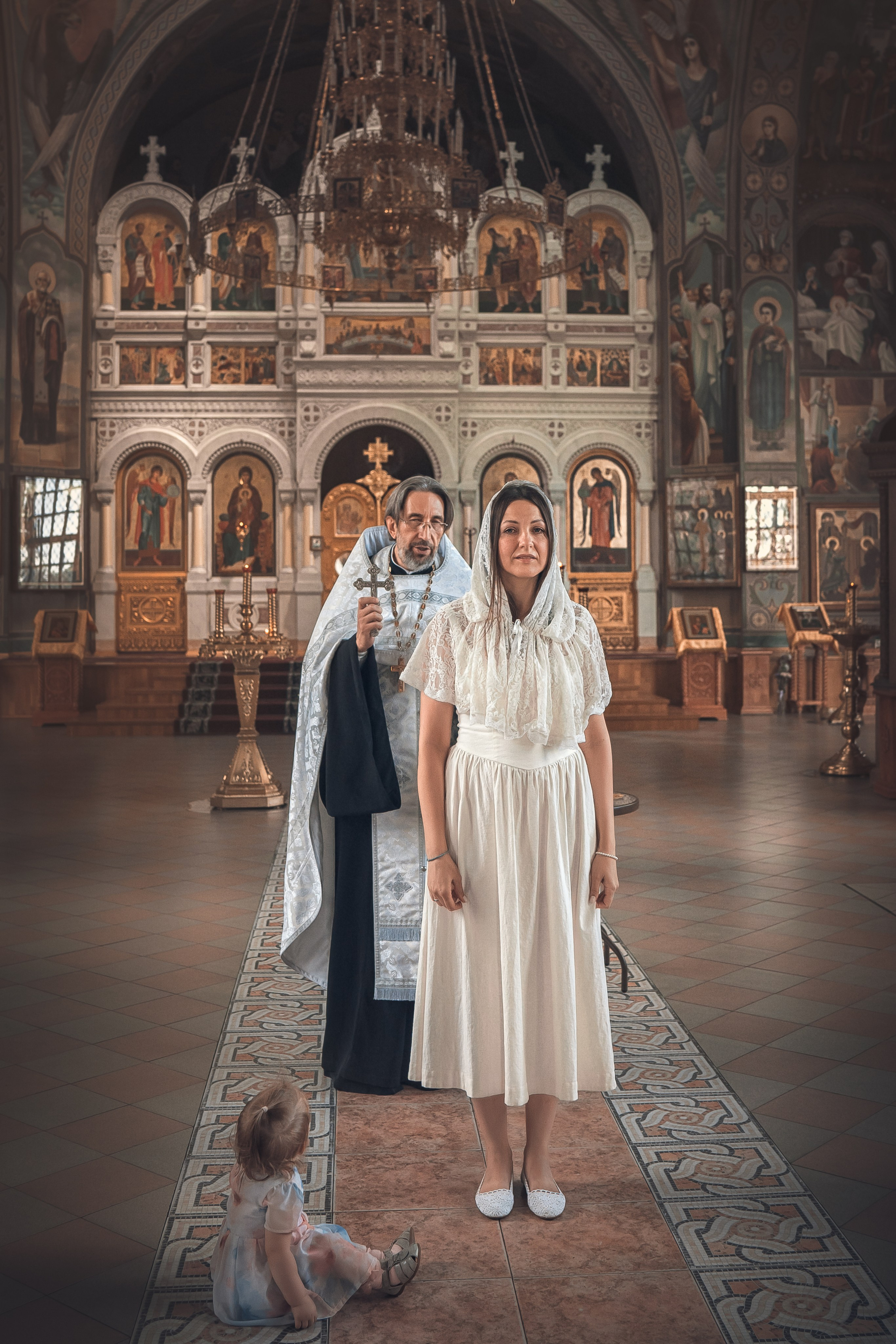 Крещение Валентины, Храм Преполовения Пятидесятницы, Ростов-на-Дону. Фотограф на крещение и венчание Ирина Доценко