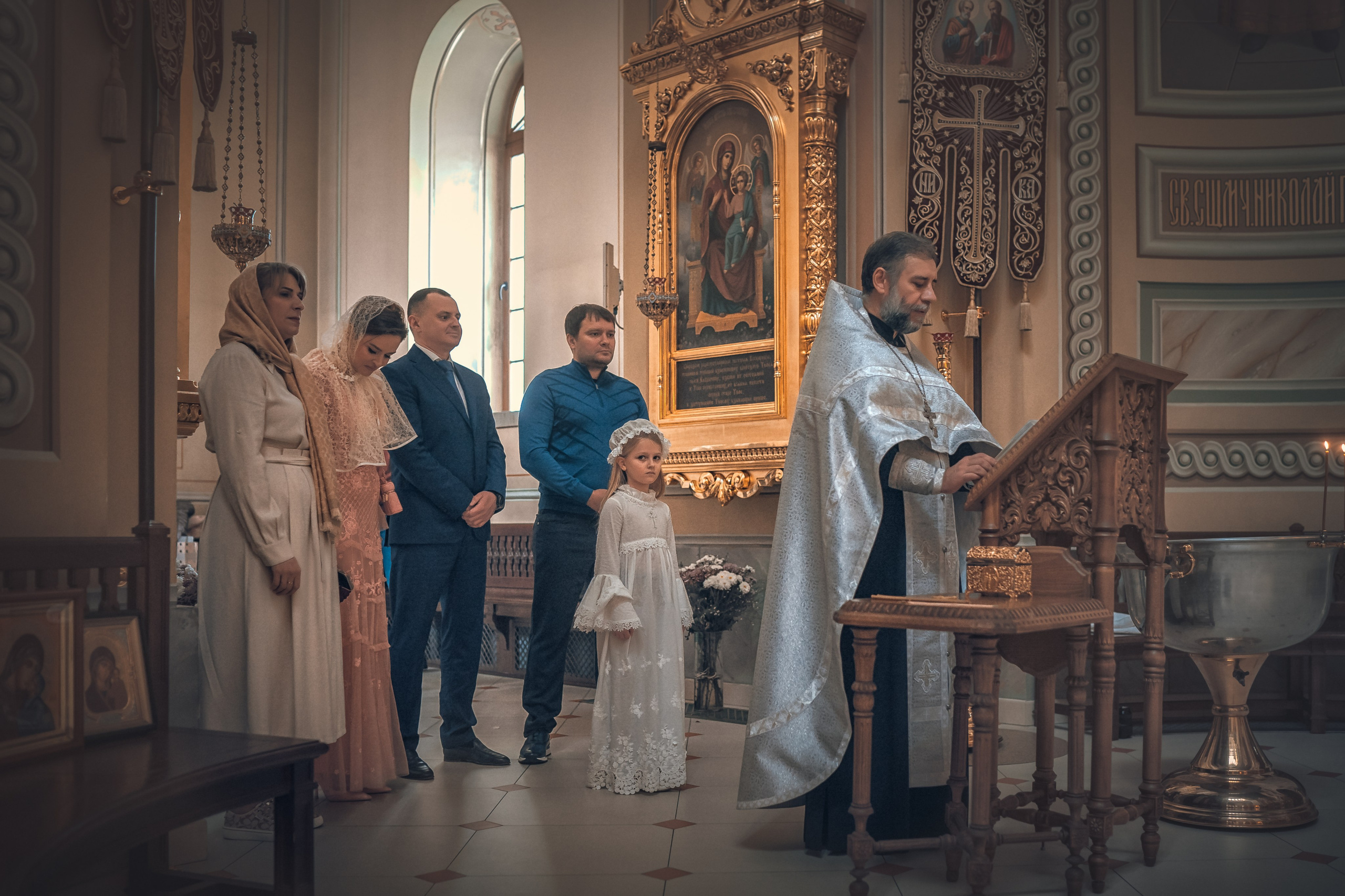 Крещение Анны. Фотограф на крещение и венчание Ирина Доценко