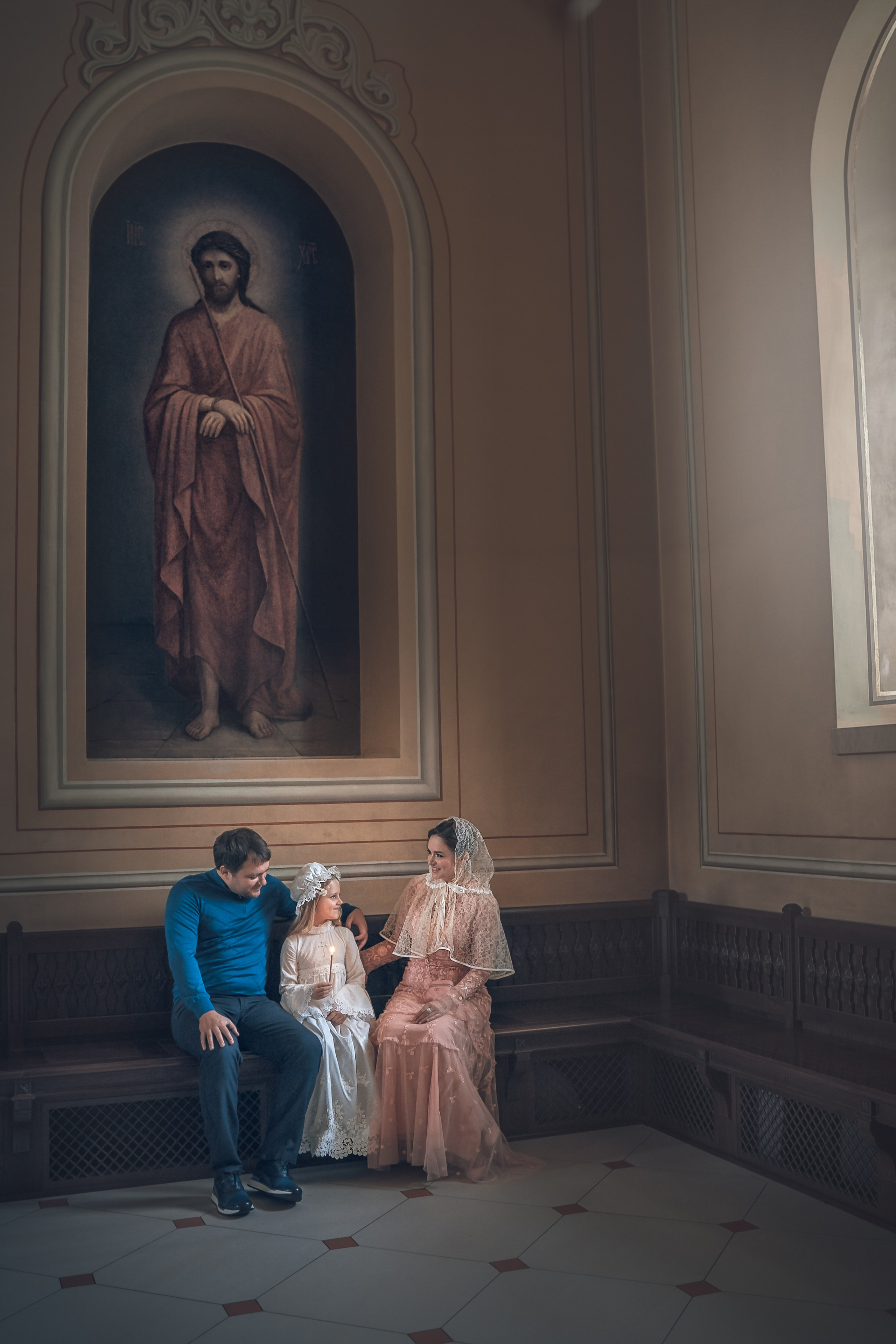 Крещение Анны. Фотограф на крещение и венчание Ирина Доценко