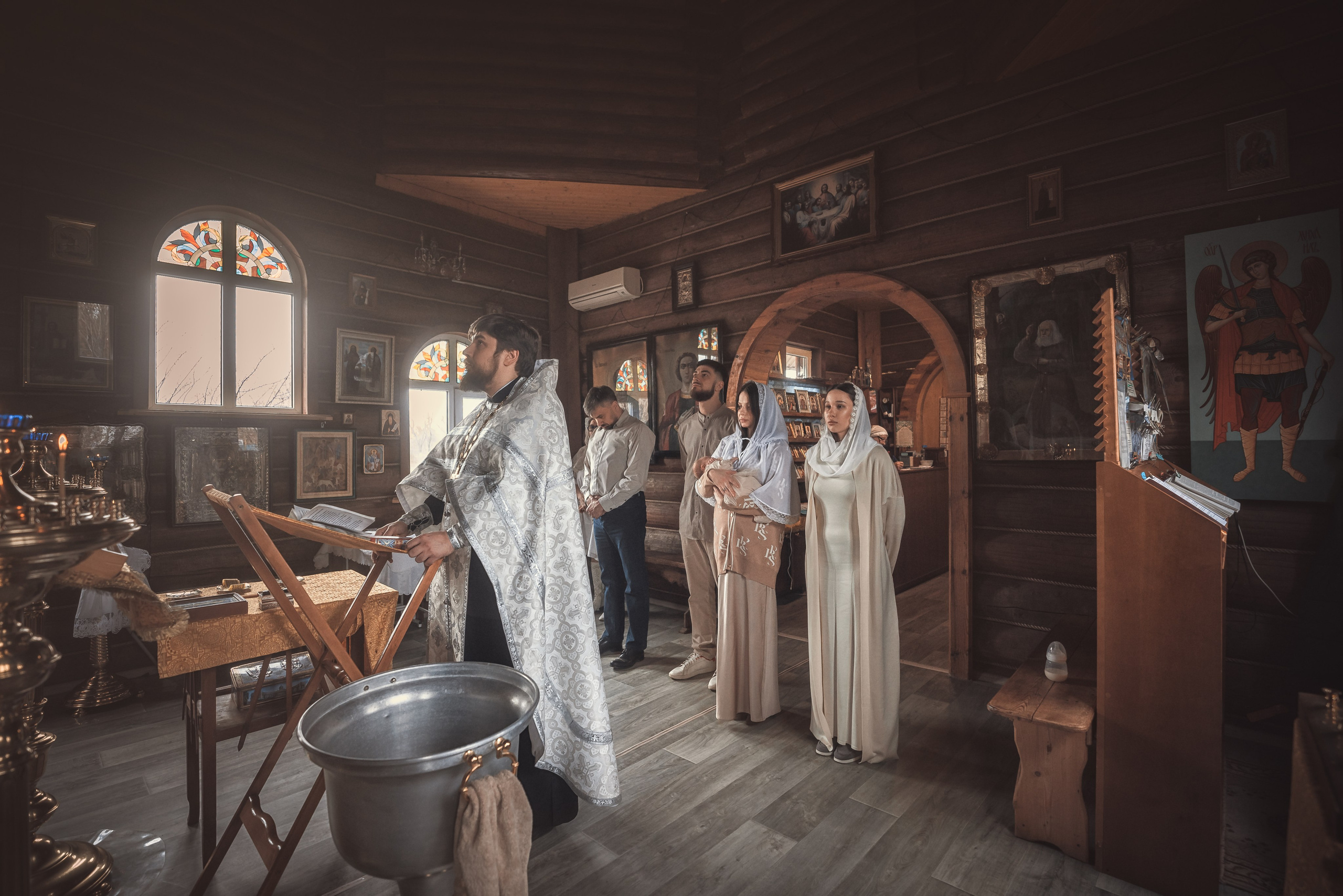 Крещение Миланы. Фотограф на крещение и венчание Ирина Доценко