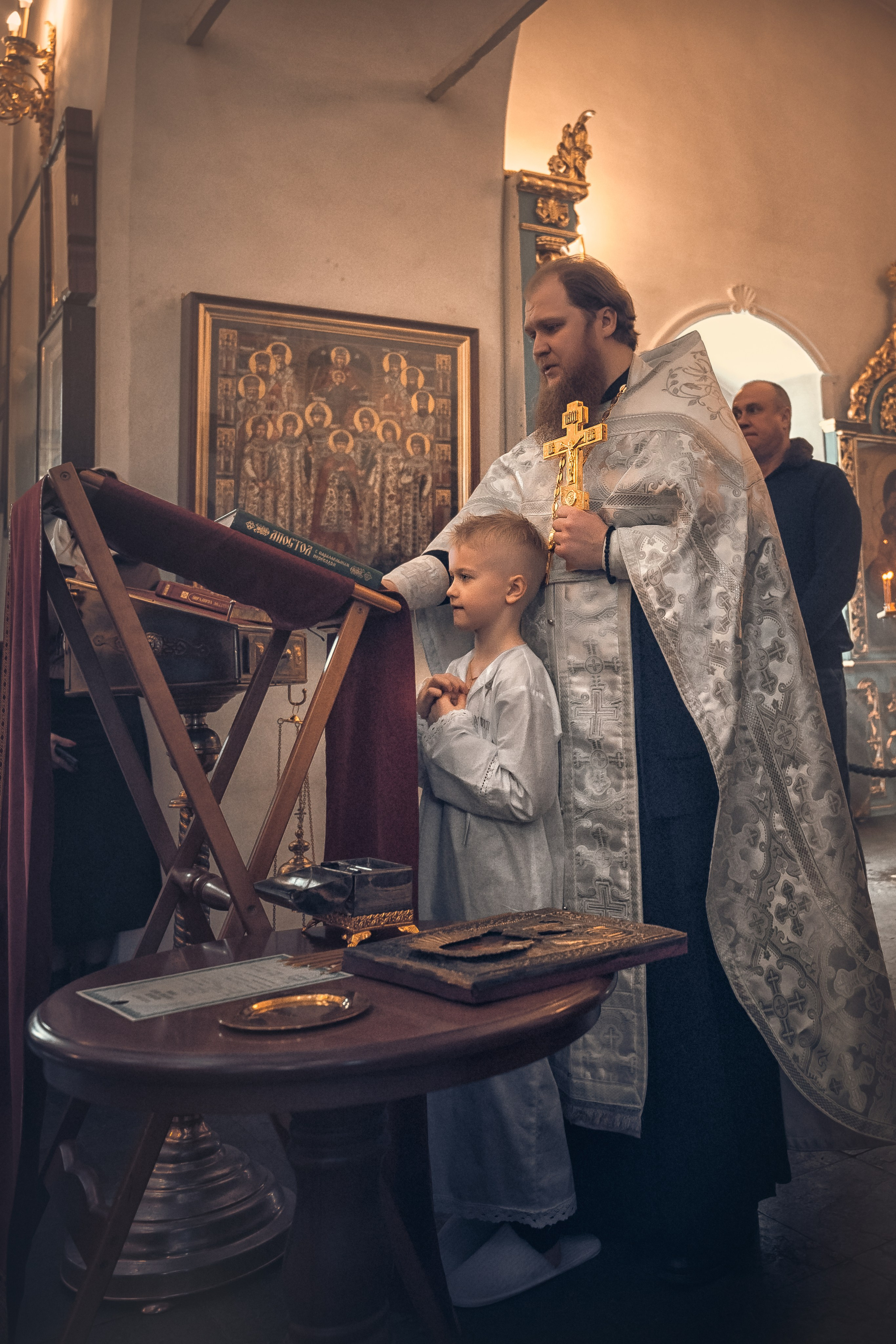 Крещение Демида. Фотограф на крещение и венчание Ирина Доценко