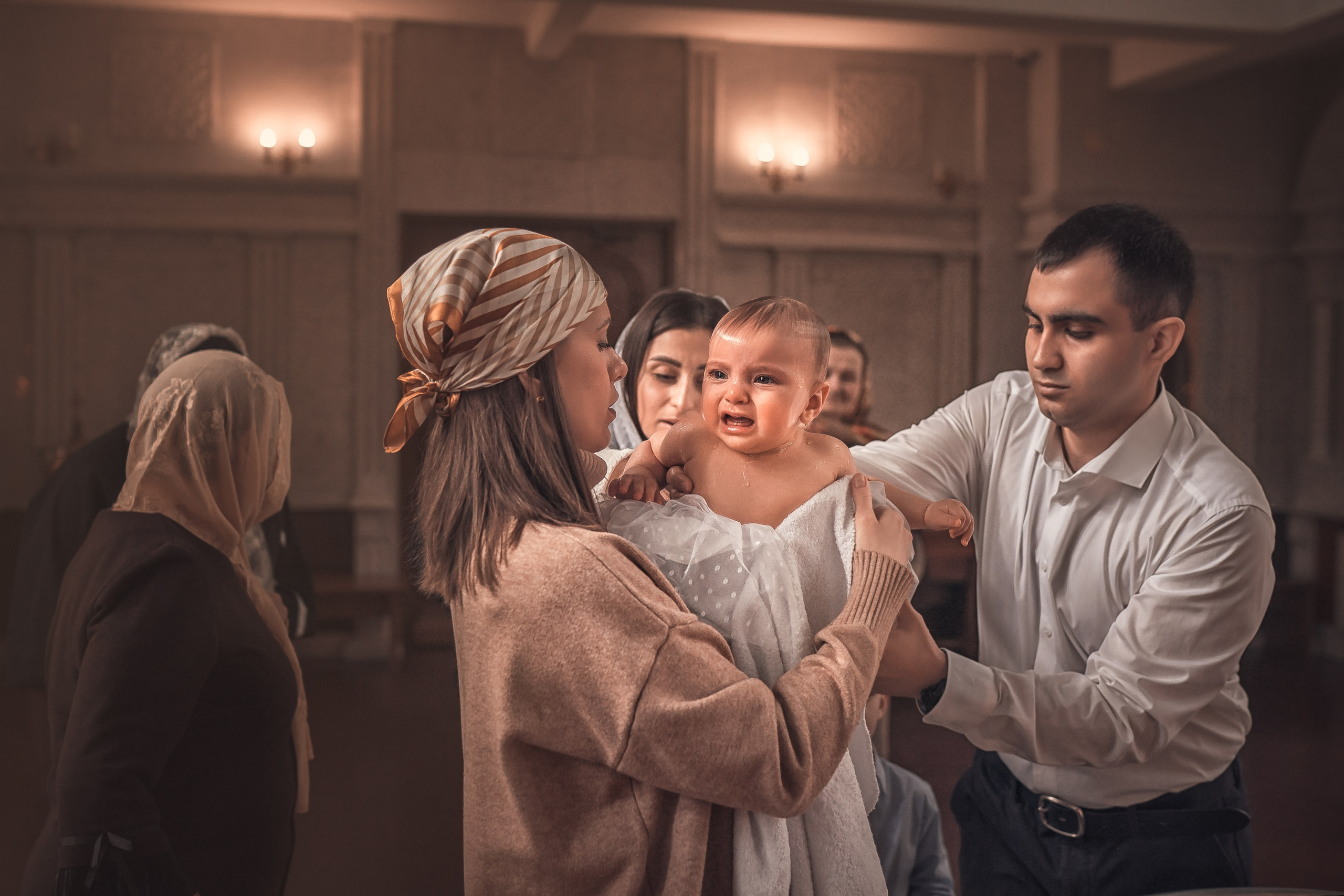 Крещение Эмилии. Фотограф на крещение и венчание Ирина Доценко