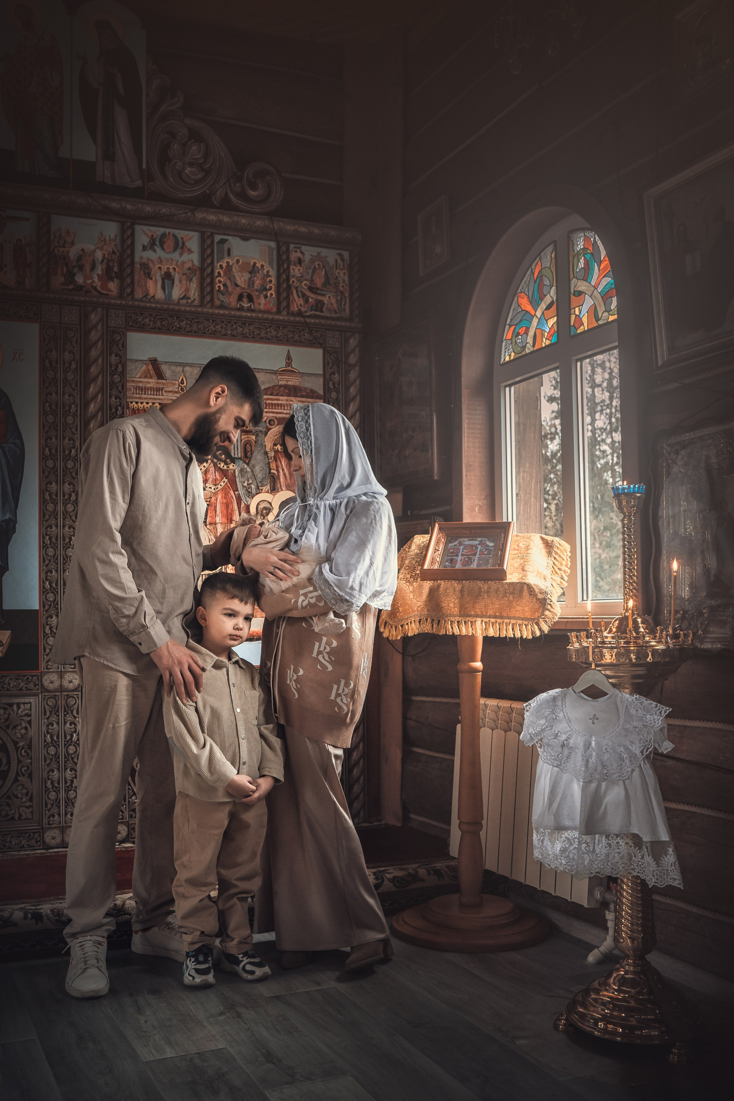 Крещение Миланы. Фотограф на крещение и венчание Ирина Доценко