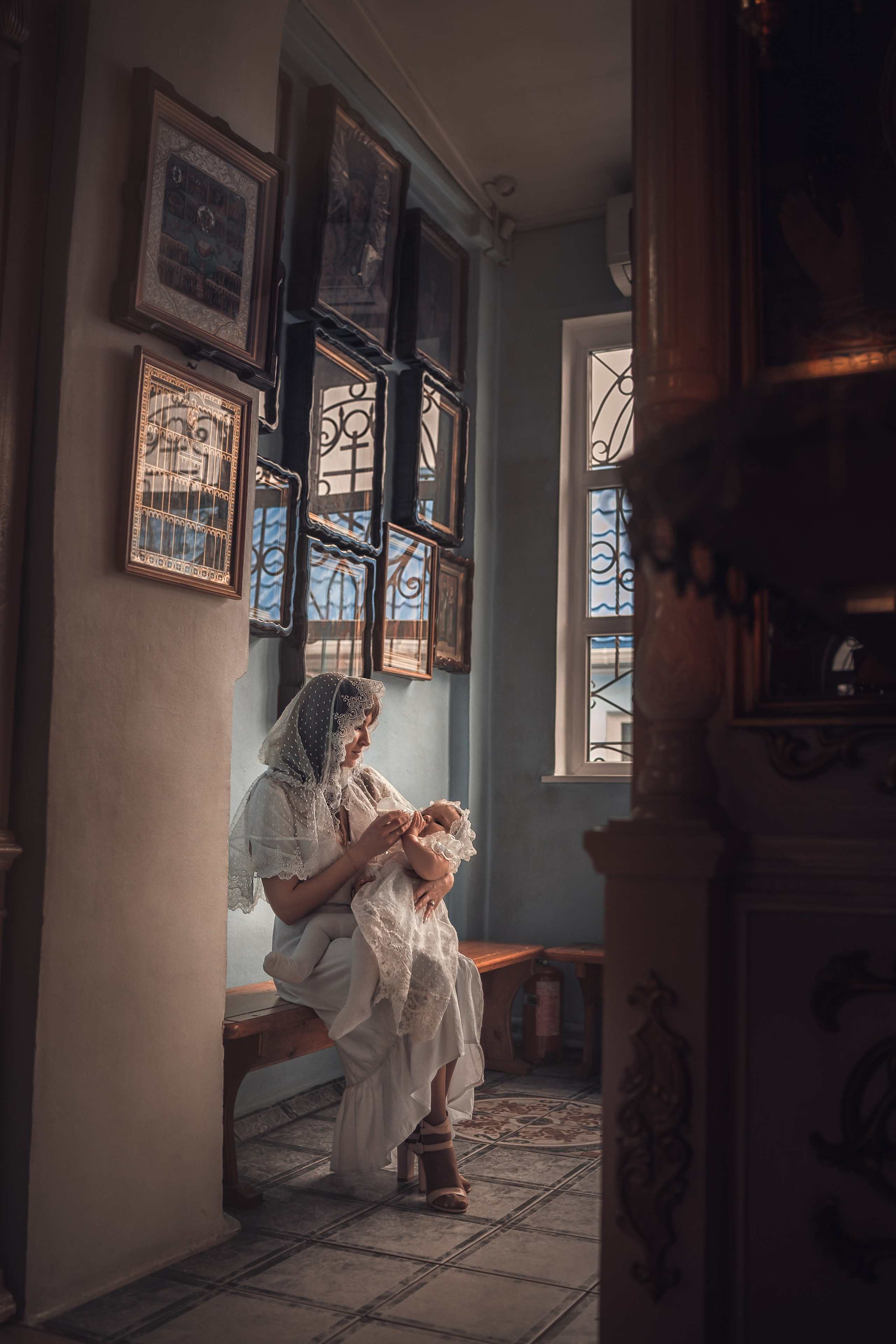 Крещение Кристины. Фотограф на крещение и венчание Ирина Доценко