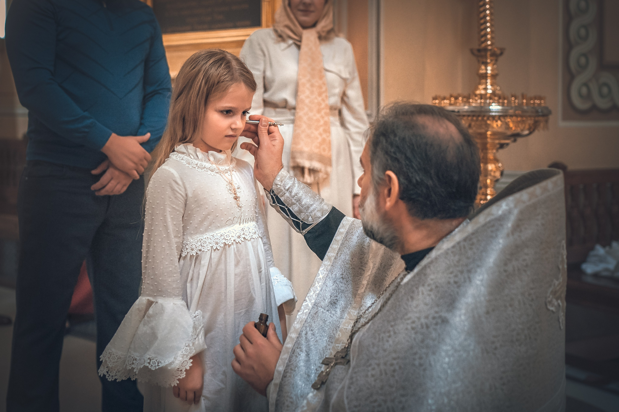 Крещение Анны. Фотограф на крещение и венчание Ирина Доценко