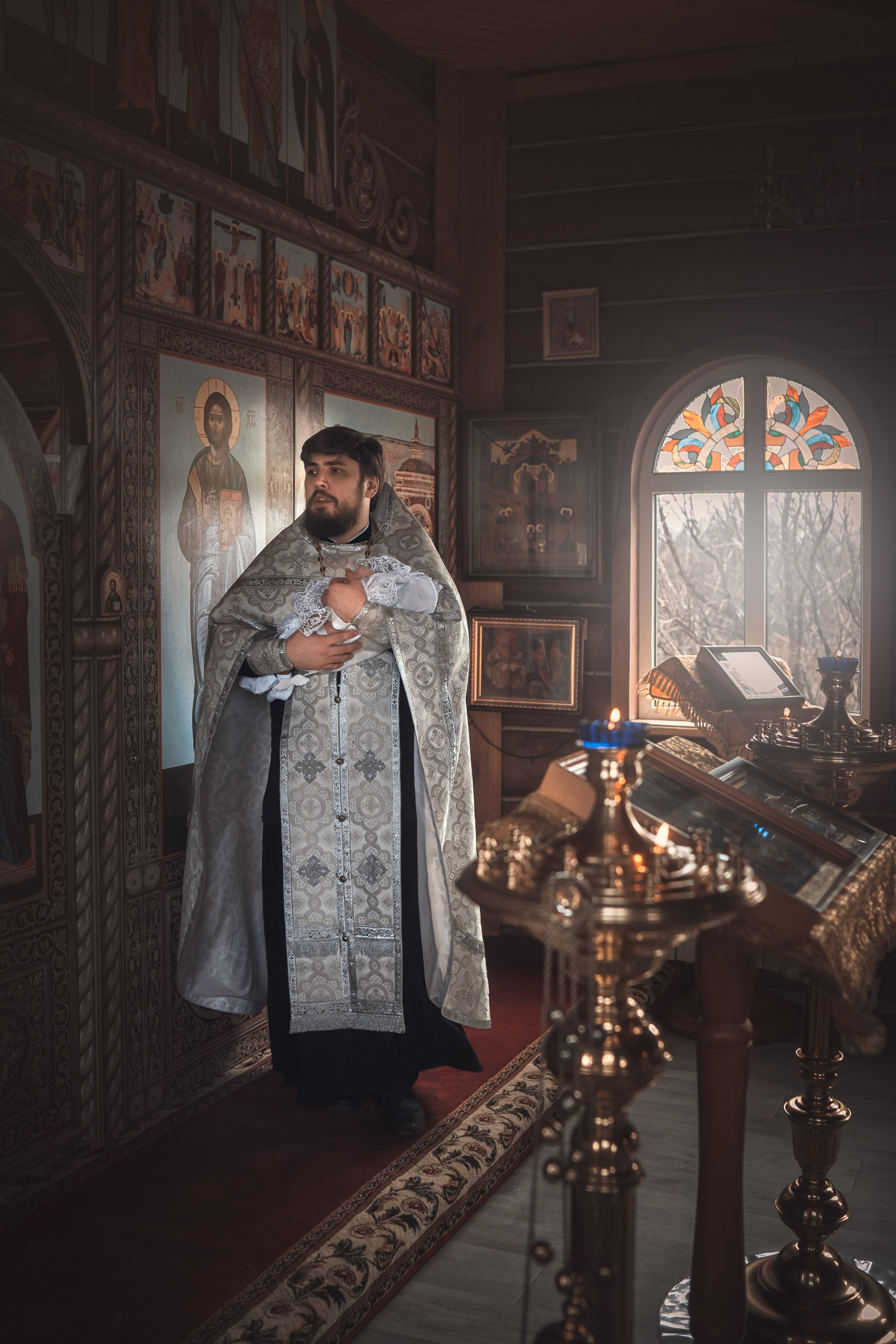 Крещение Миланы. Фотограф на крещение и венчание Ирина Доценко