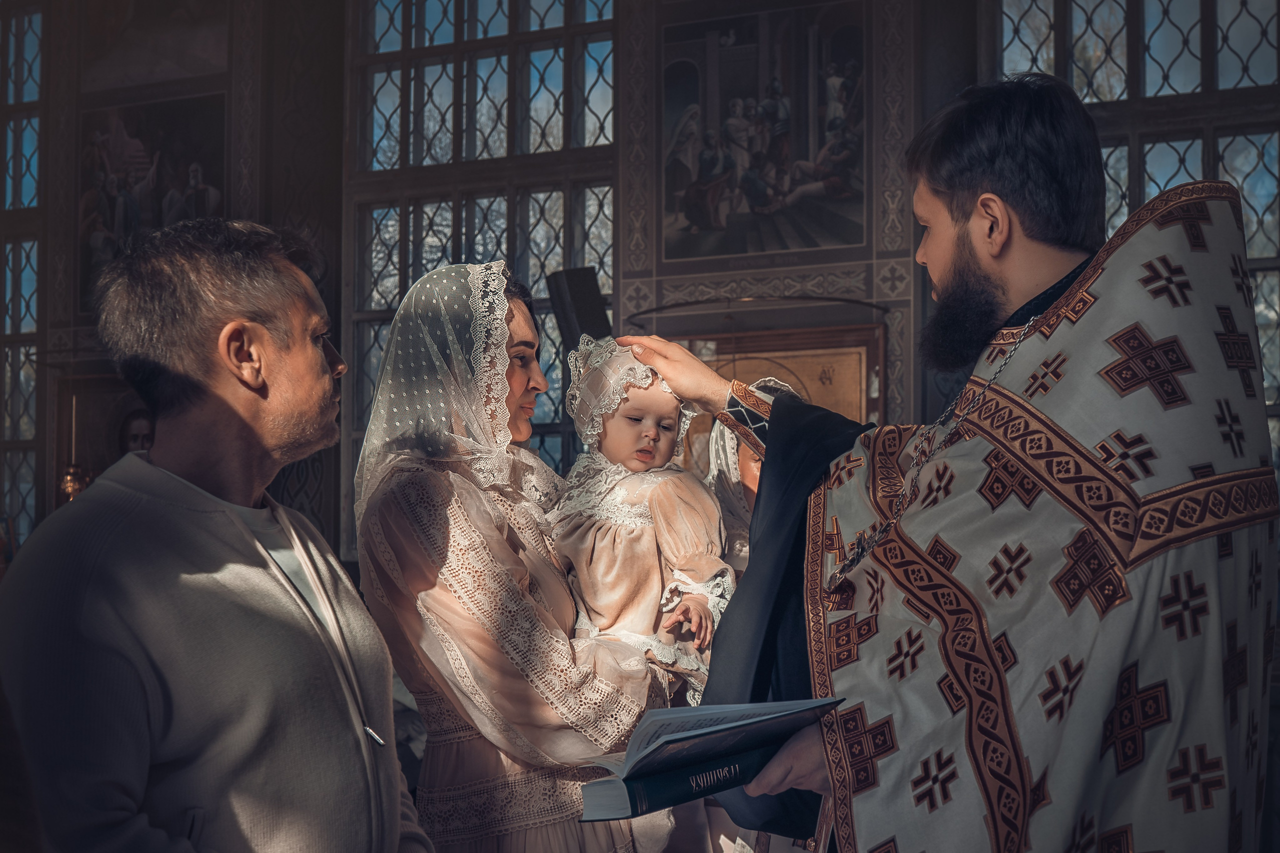 Крещение Марты. Фотограф на крещение и венчание Ирина Доценко
