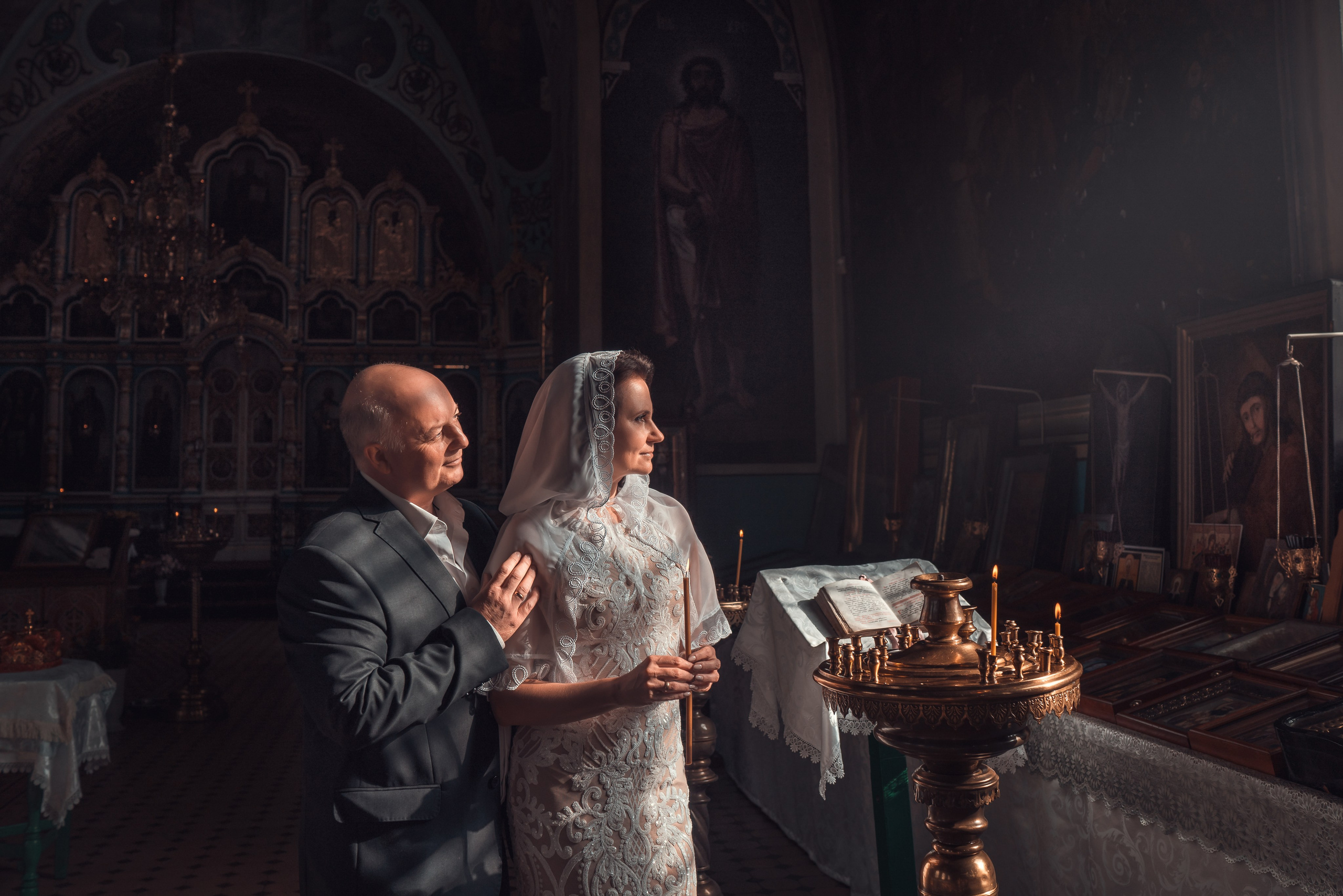 Венчание Дмитрия и Наталья, Храм Преображения Господня, Ростовская обл. Фотограф на крещение и венчание Ирина Доценко