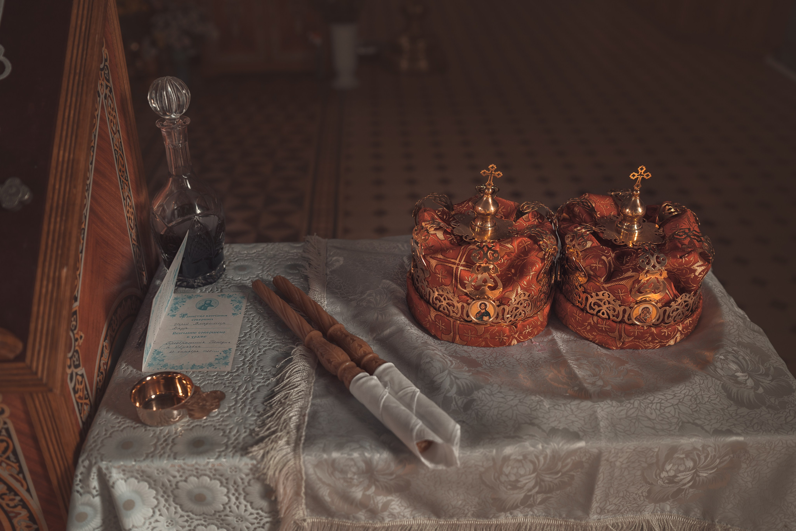 Венчание Дмитрия и Наталья, Храм Преображения Господня, Ростовская обл. Фотограф на крещение и венчание Ирина Доценко