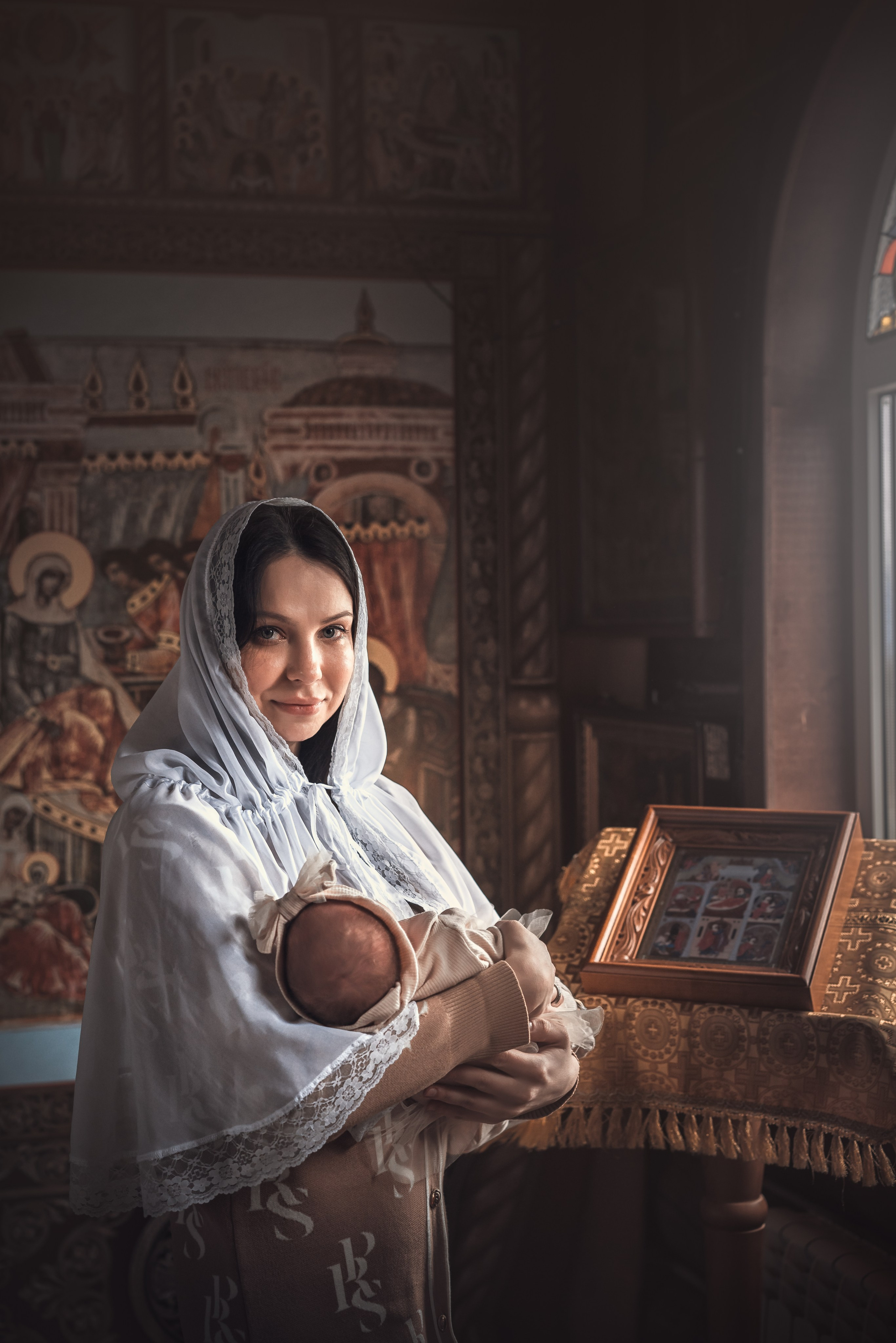 Крещение Миланы. Фотограф на крещение и венчание Ирина Доценко