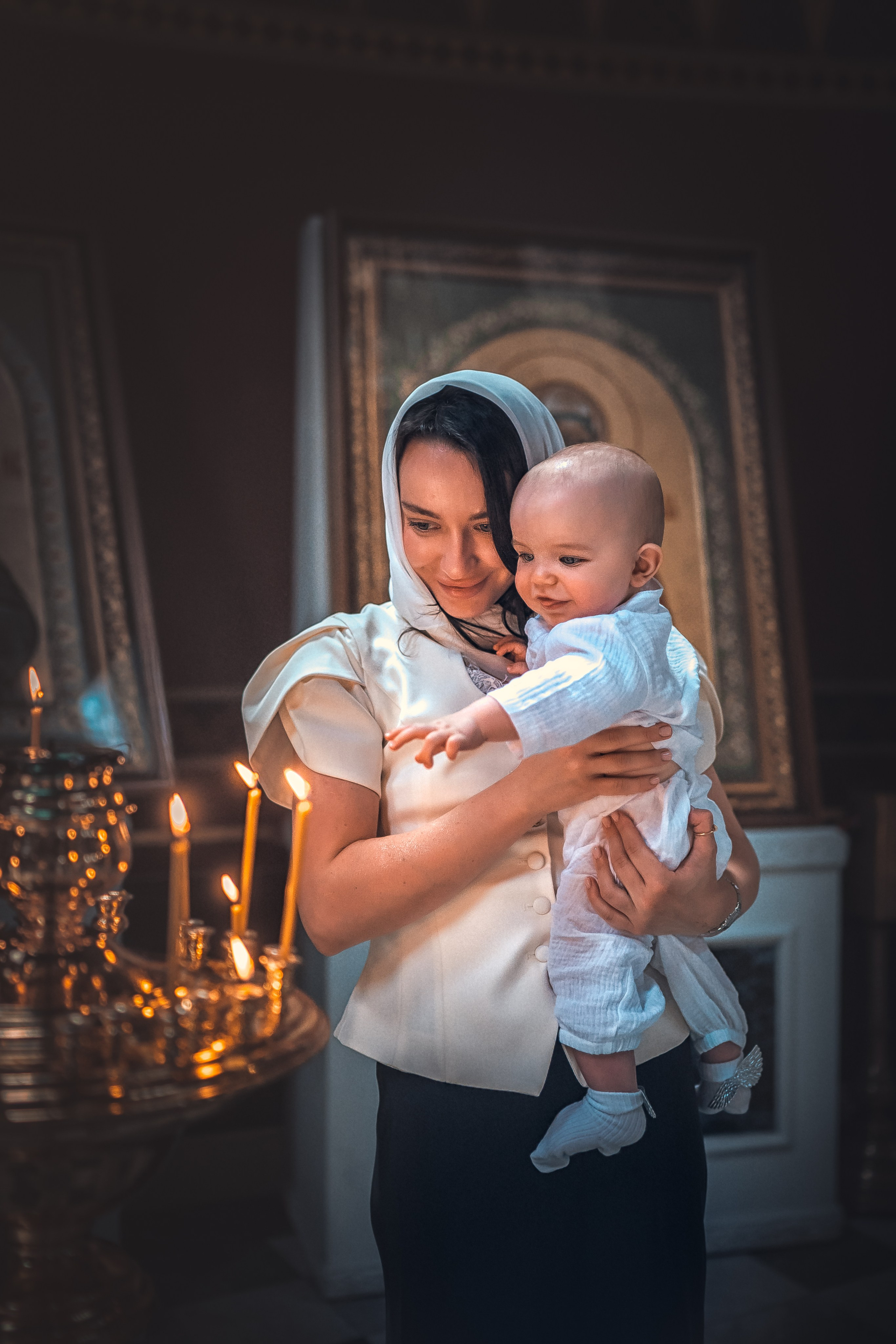 Крещение Луки. Фотограф на крещение и венчание Ирина Доценко