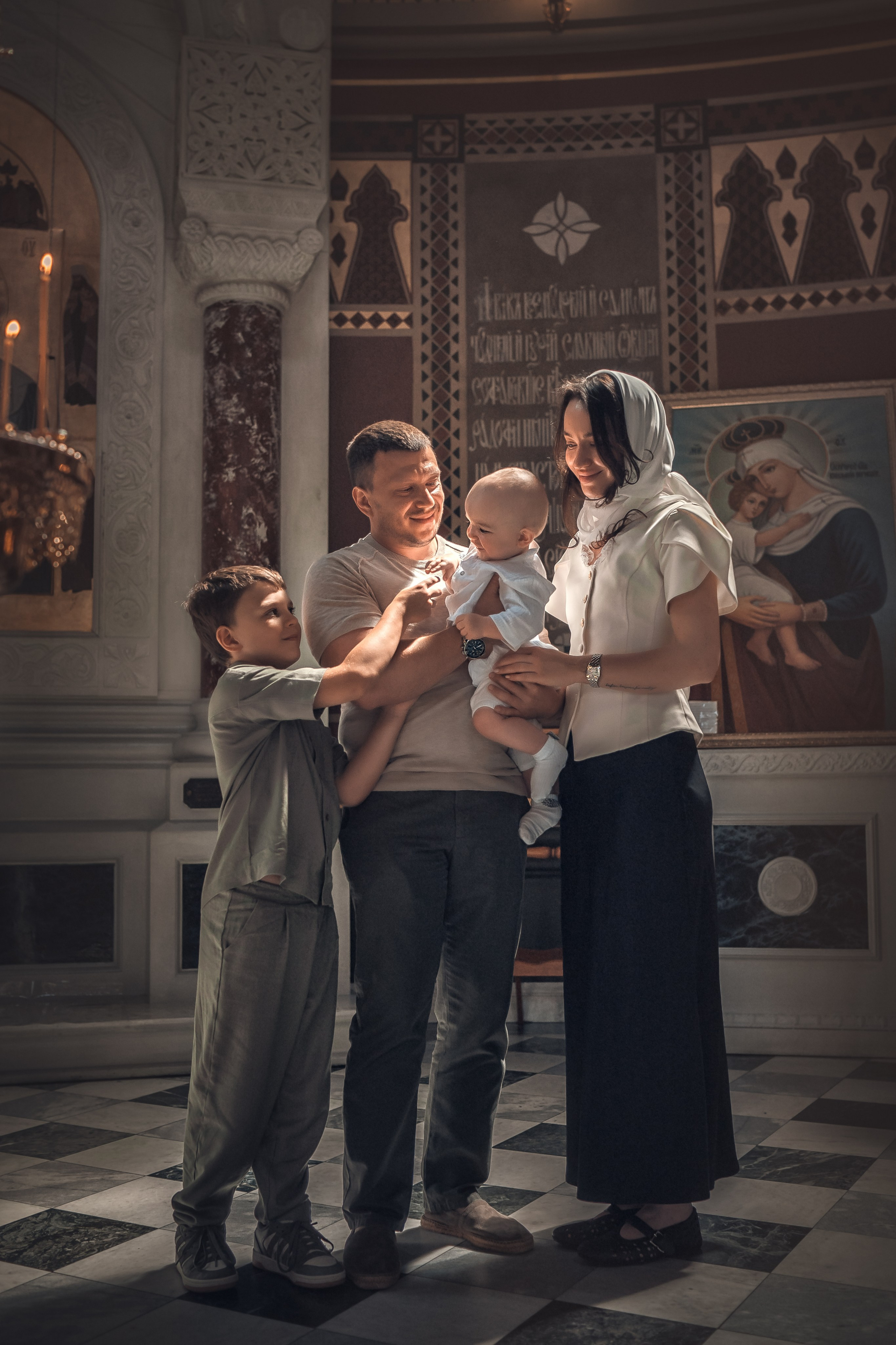 Крещение Луки. Фотограф на крещение и венчание Ирина Доценко