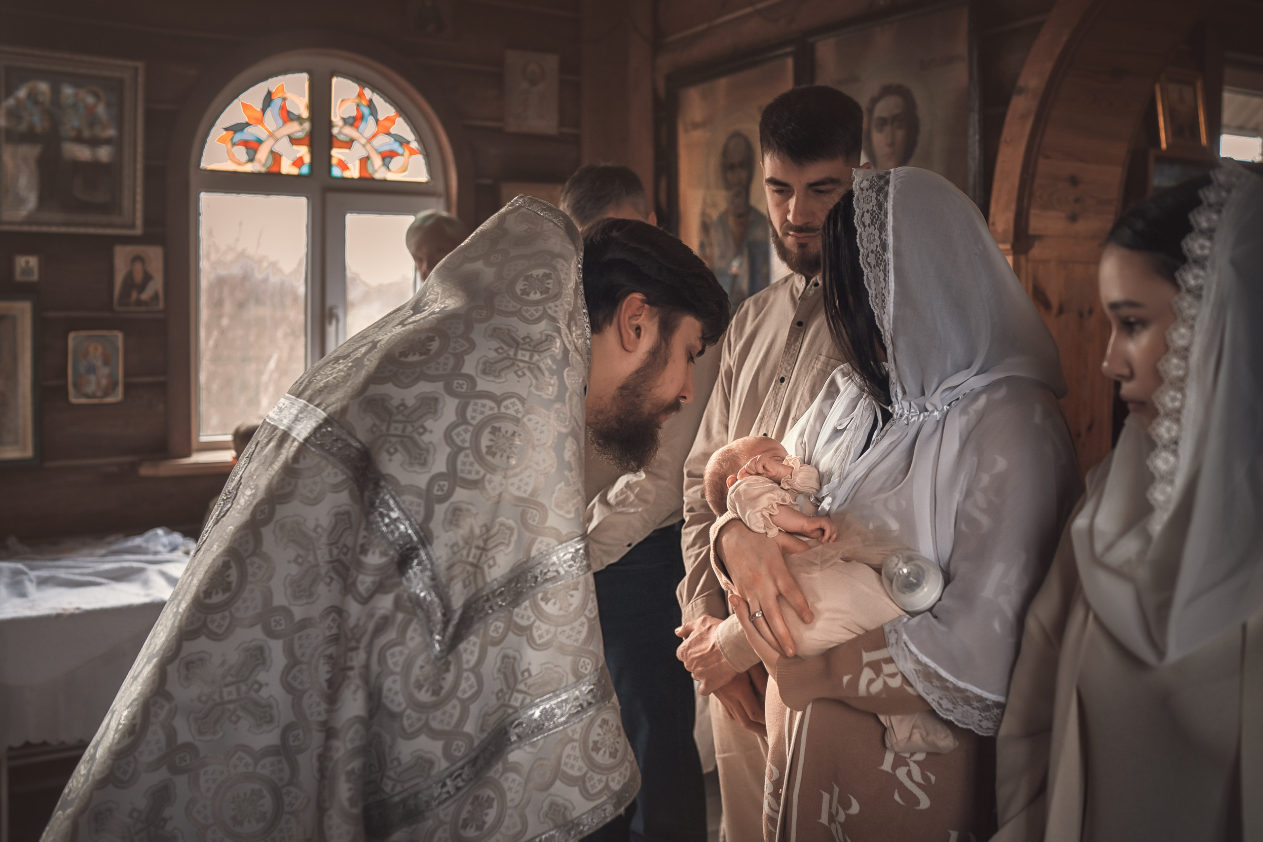Крещение Миланы. Фотограф на крещение и венчание Ирина Доценко