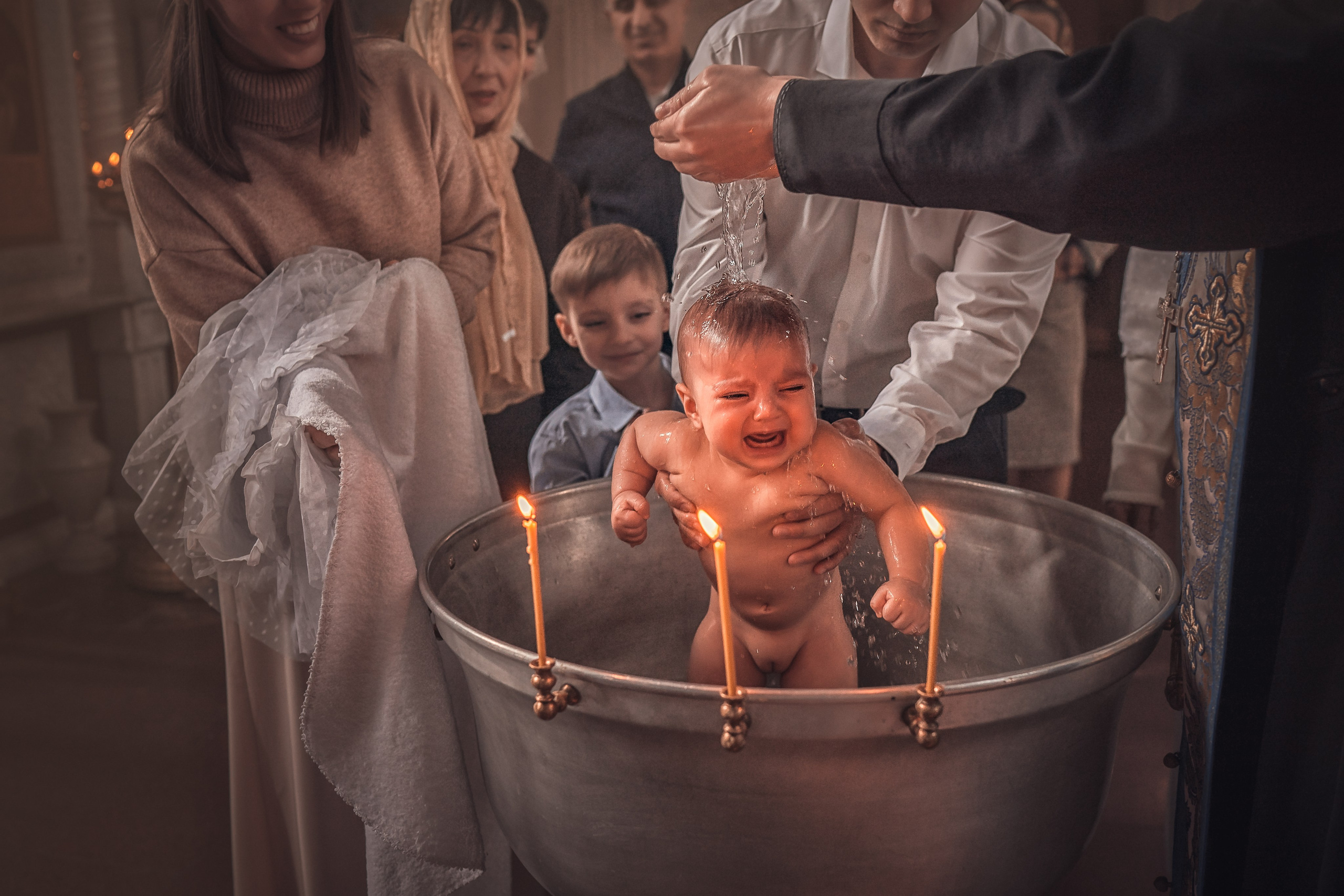 Крещение Эмилии. Фотограф на крещение и венчание Ирина Доценко