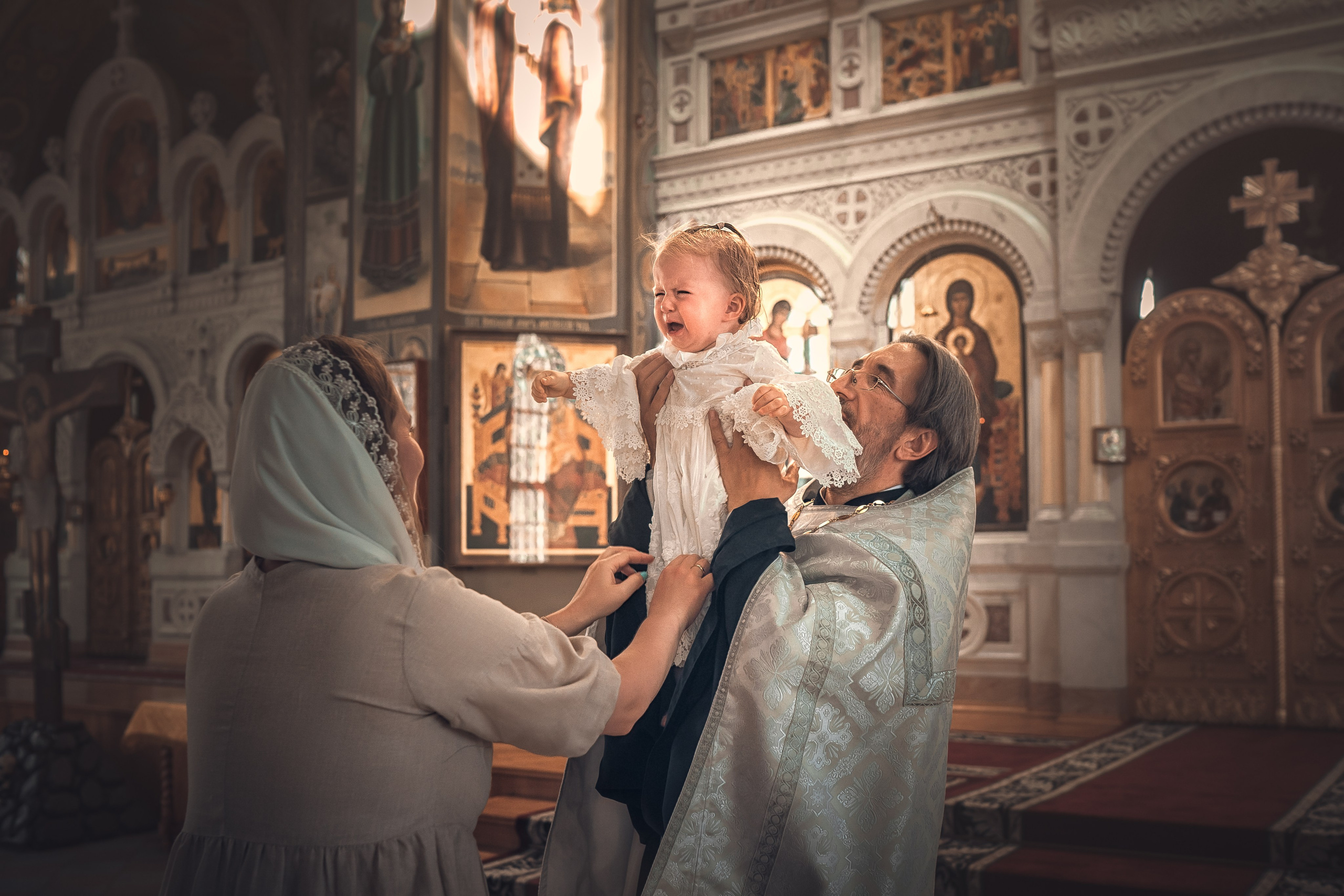 Крещение Валентины, Храм Преполовения Пятидесятницы, Ростов-на-Дону. Фотограф на крещение и венчание Ирина Доценко