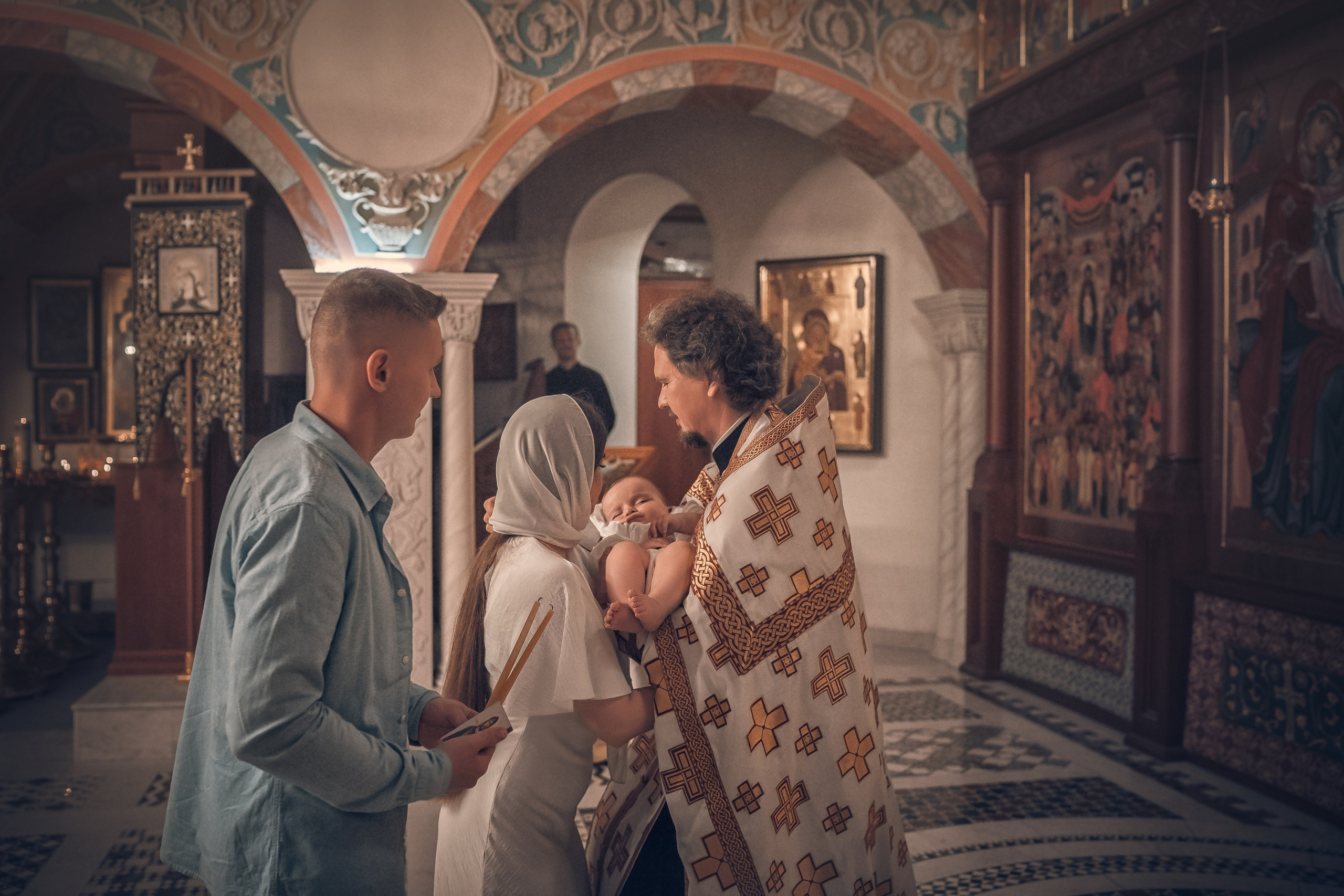 Крещение Кирилла, Храм Георгия Победоносца, Ростов-на-Дону. Фотограф на крещение и венчание Ирина Доценко