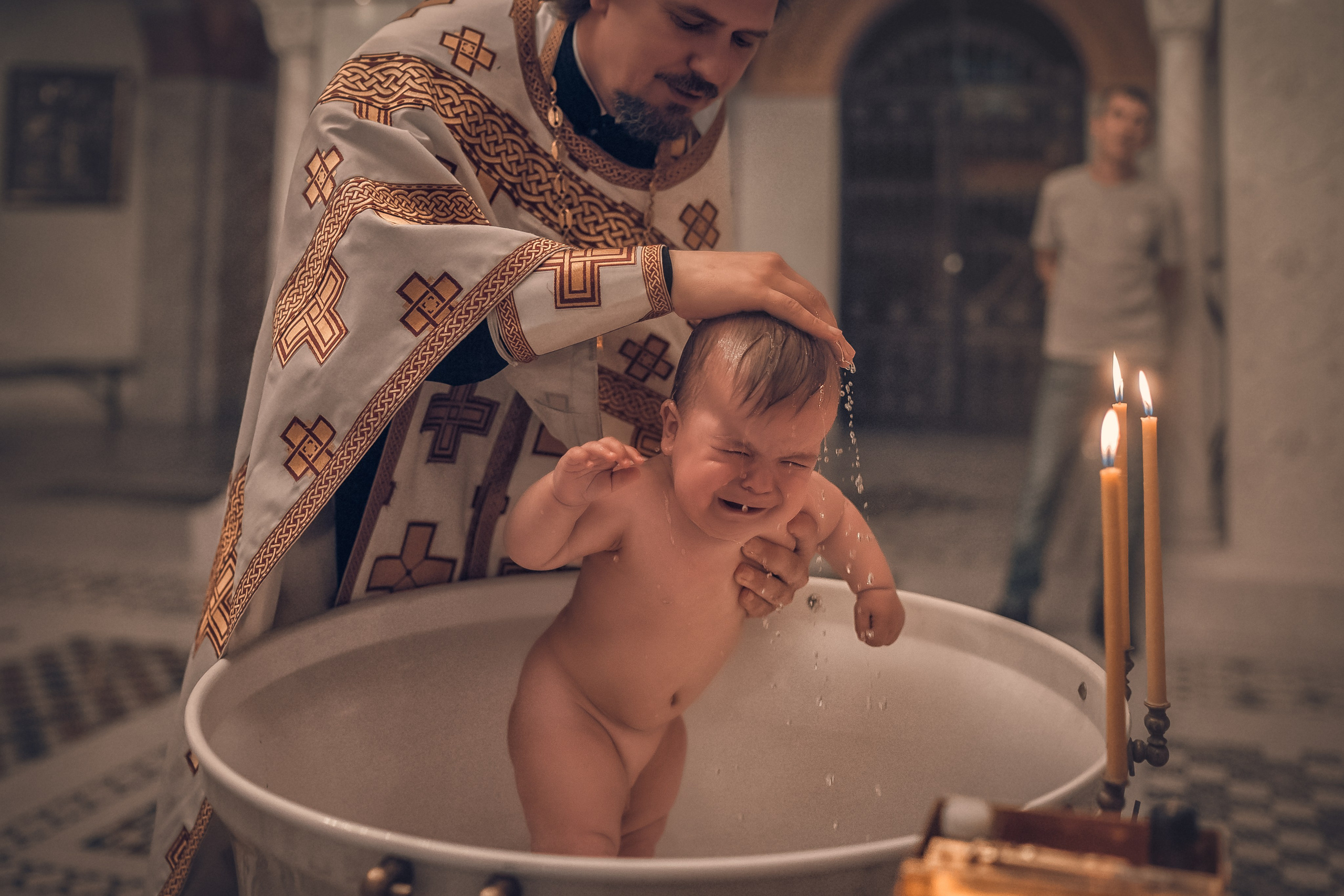 Крещение Кирилла, Храм Георгия Победоносца, Ростов-на-Дону. Фотограф на крещение и венчание Ирина Доценко