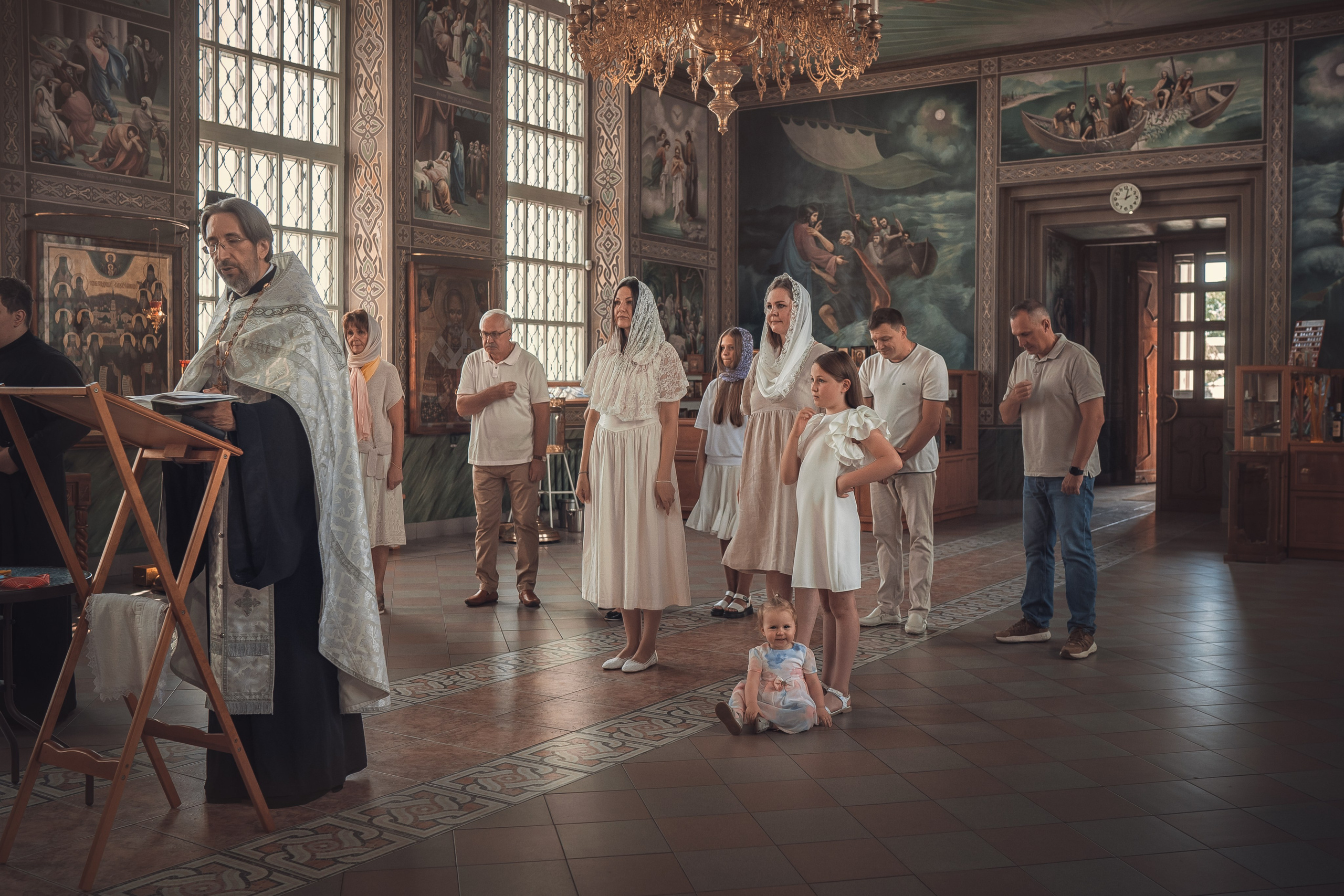 Крещение Валентины, Храм Преполовения Пятидесятницы, Ростов-на-Дону. Фотограф на крещение и венчание Ирина Доценко