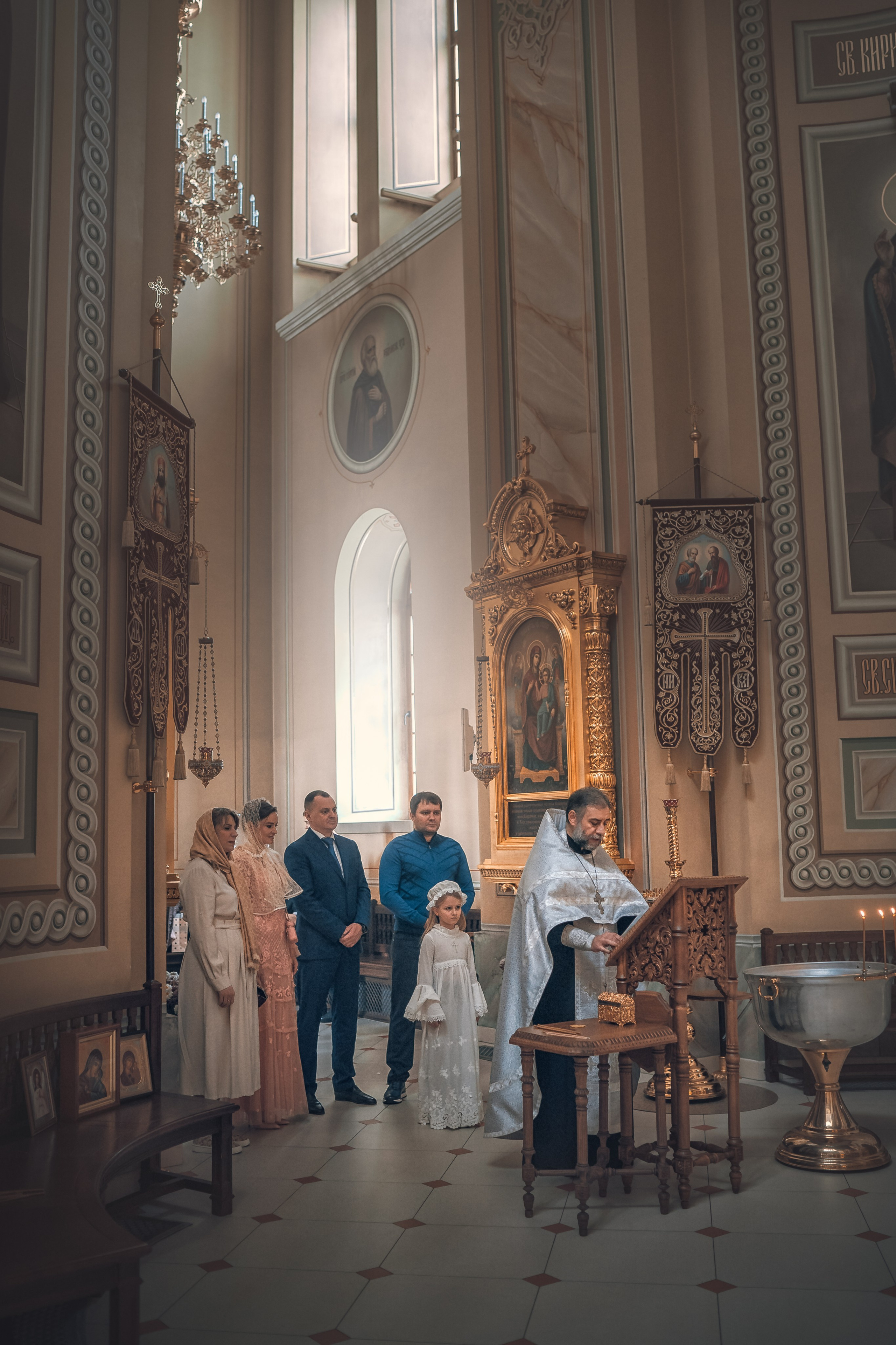 Крещение Анны. Фотограф на крещение и венчание Ирина Доценко