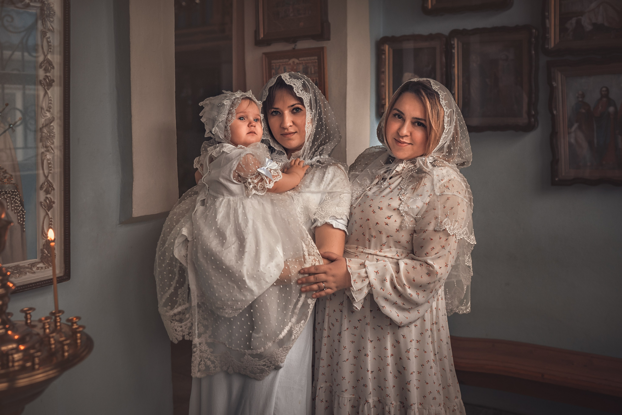 Крещение Кристины. Фотограф на крещение и венчание Ирина Доценко