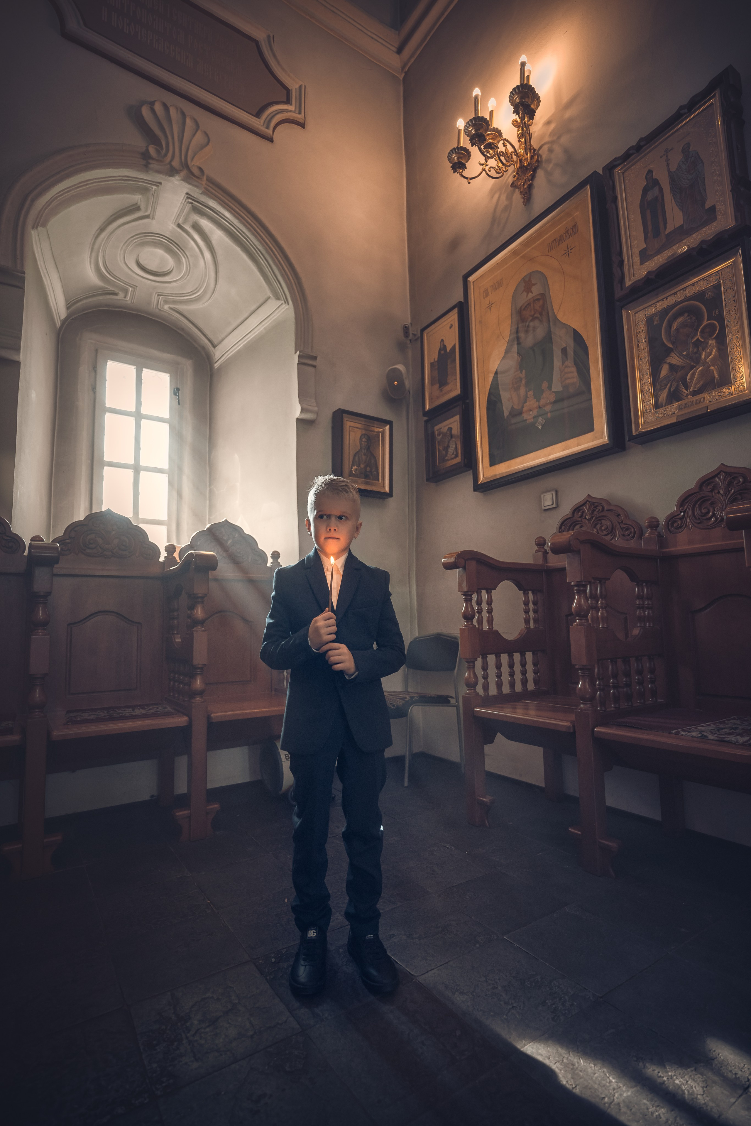 Крещение Демида. Фотограф на крещение и венчание Ирина Доценко