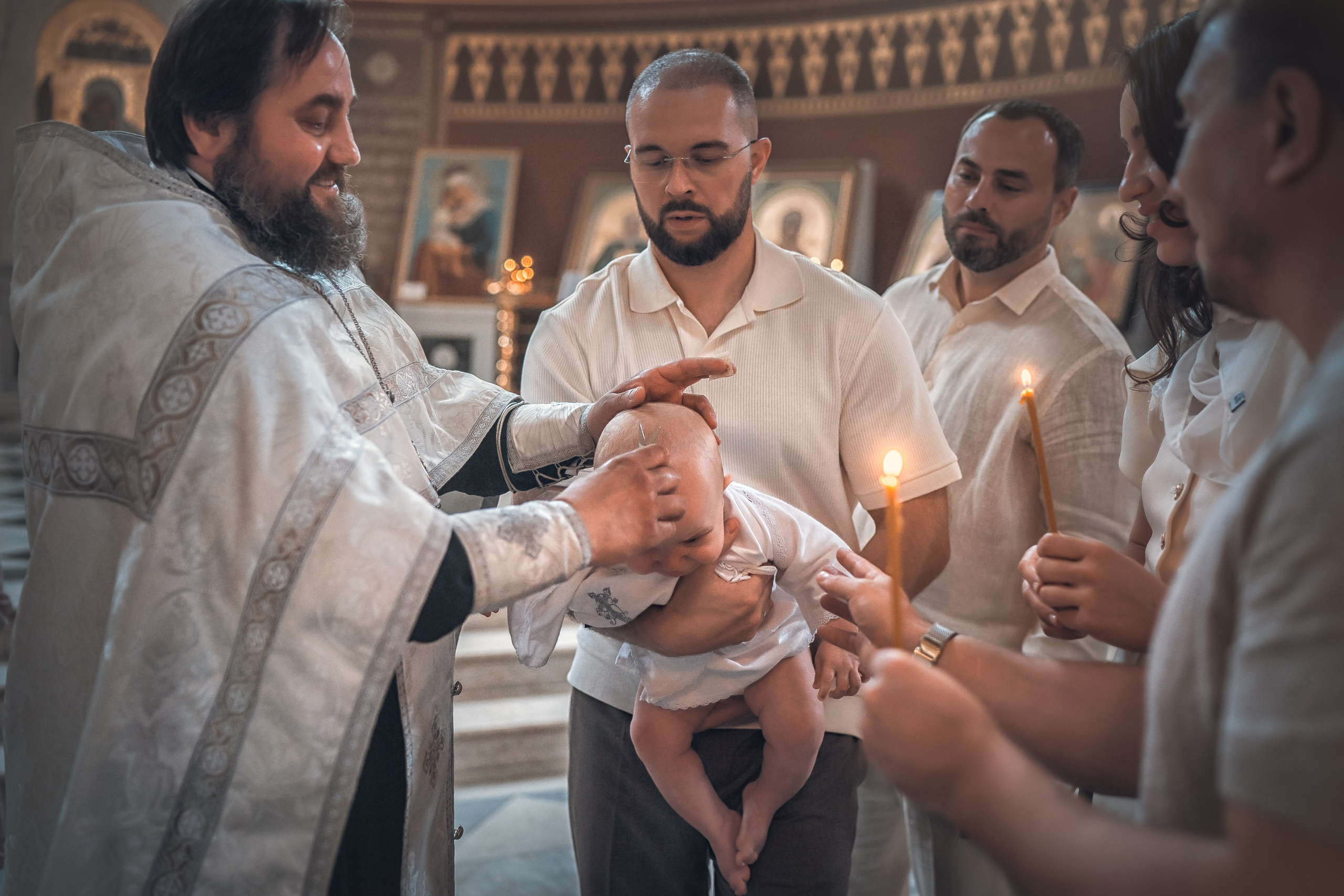 Крещение Луки. Фотограф на крещение и венчание Ирина Доценко