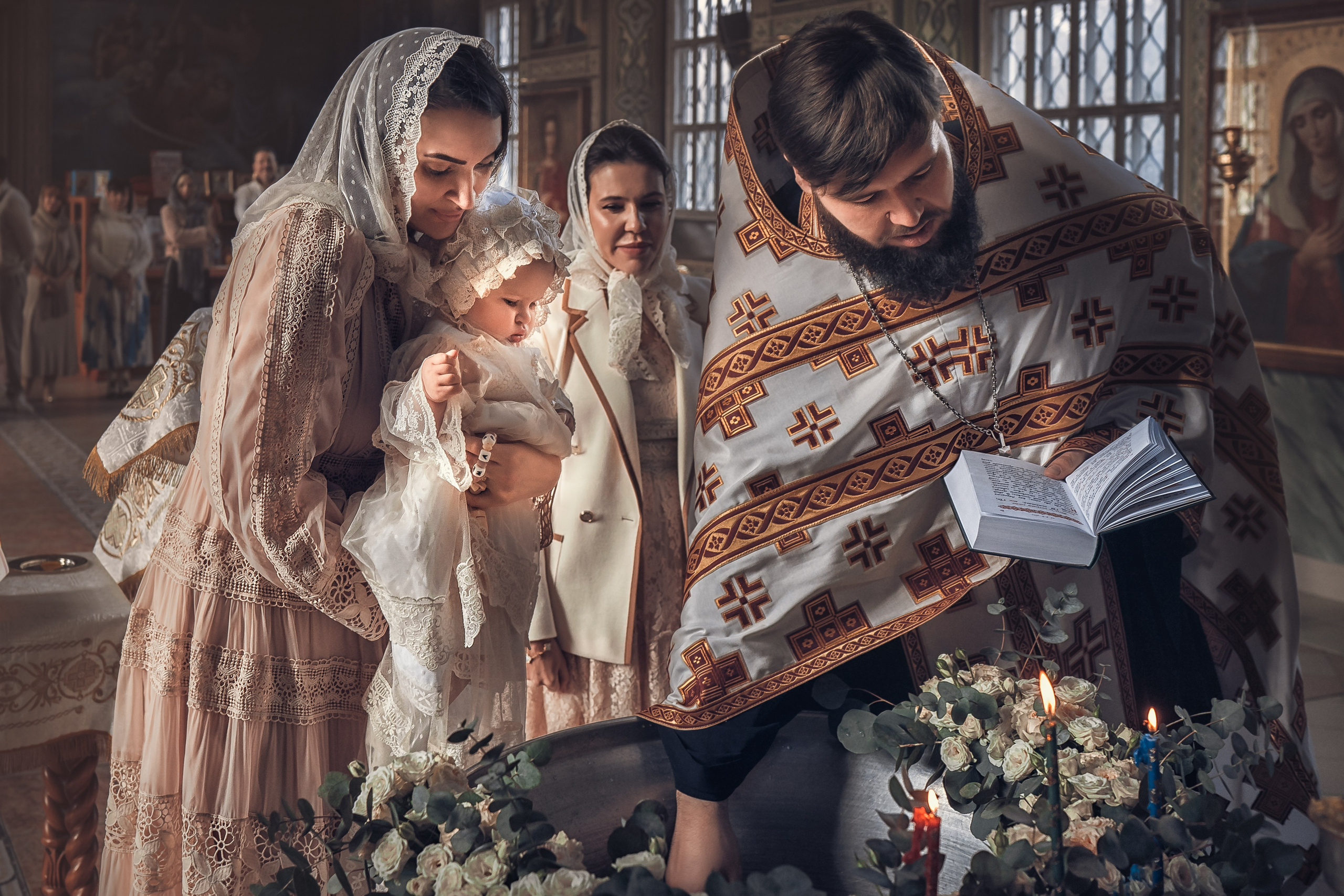 Крещение Марты. Фотограф на крещение и венчание Ирина Доценко