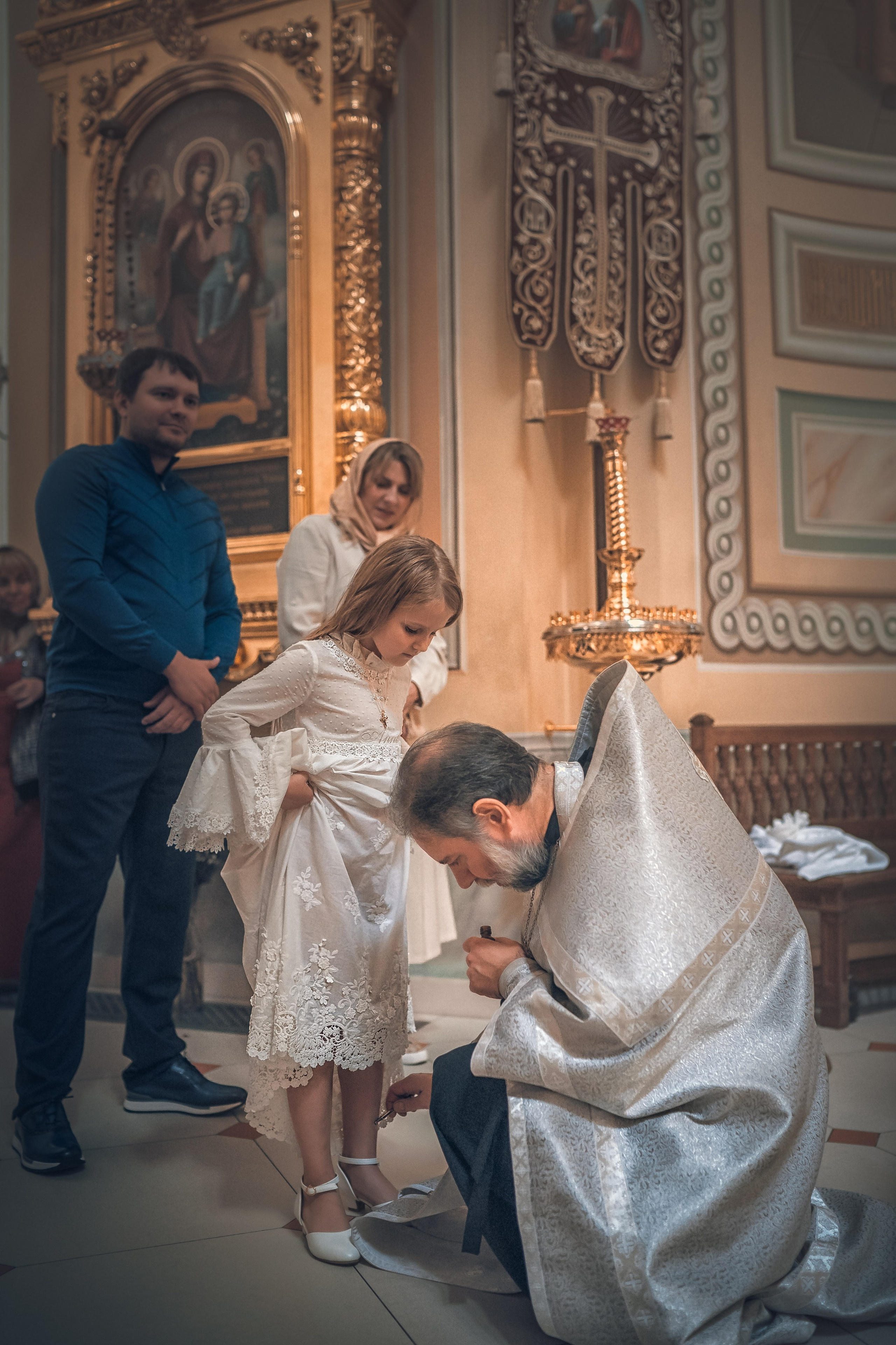 Крещение Анны. Фотограф на крещение и венчание Ирина Доценко