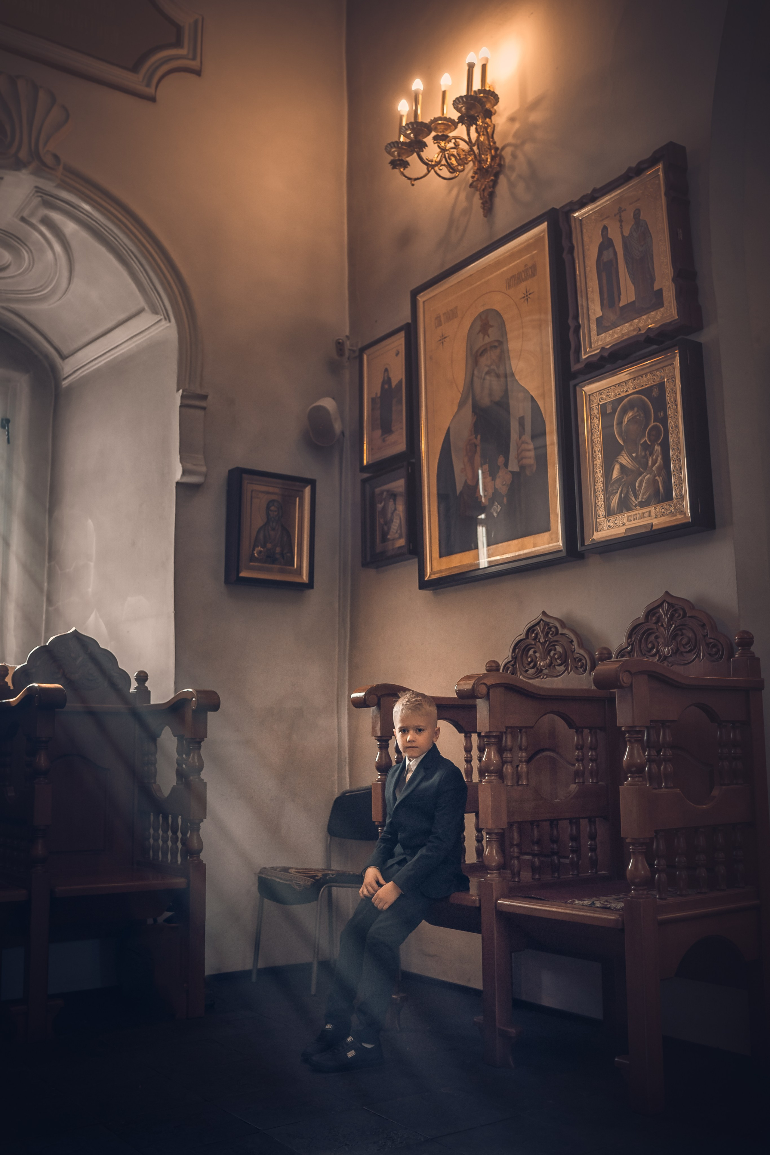 Крещение Демида. Фотограф на крещение и венчание Ирина Доценко