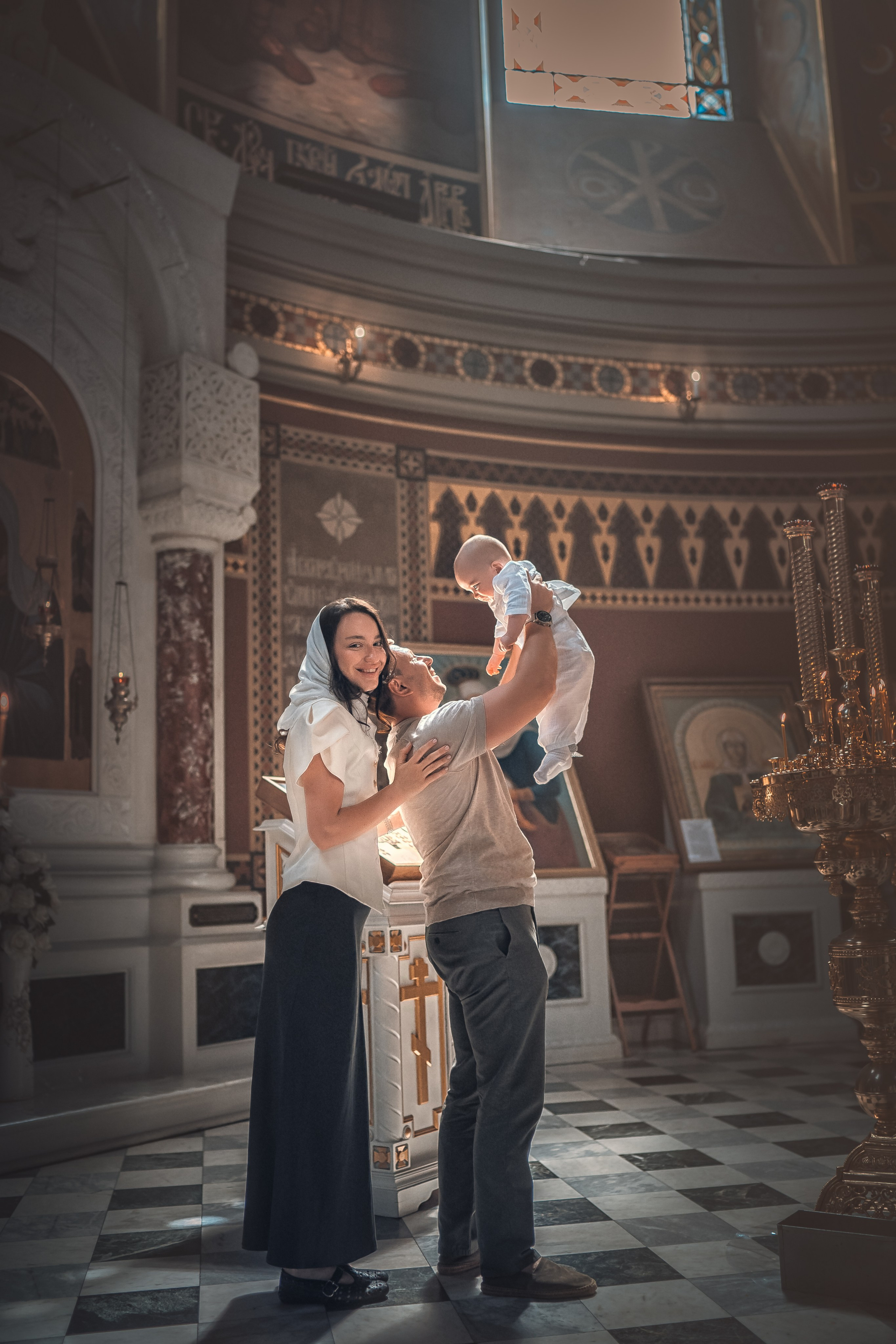 Крещение Луки. Фотограф на крещение и венчание Ирина Доценко