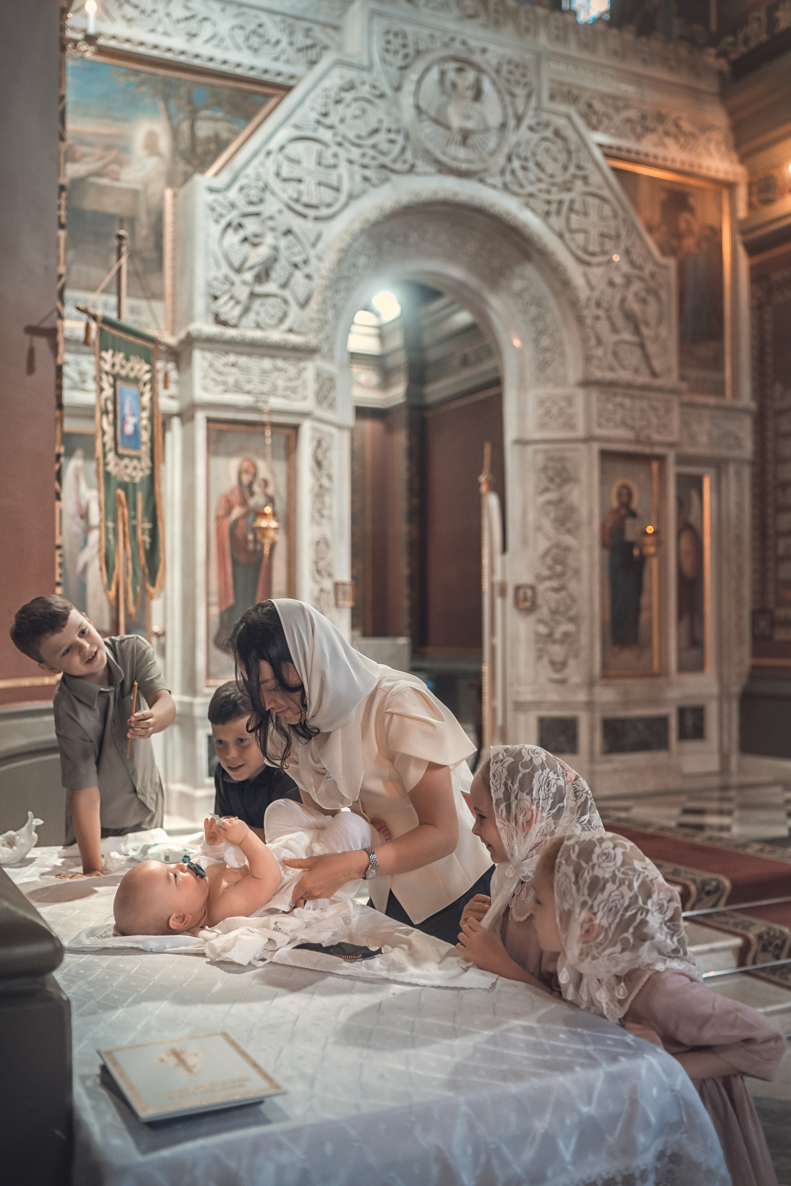 Крещение Луки. Фотограф на крещение и венчание Ирина Доценко